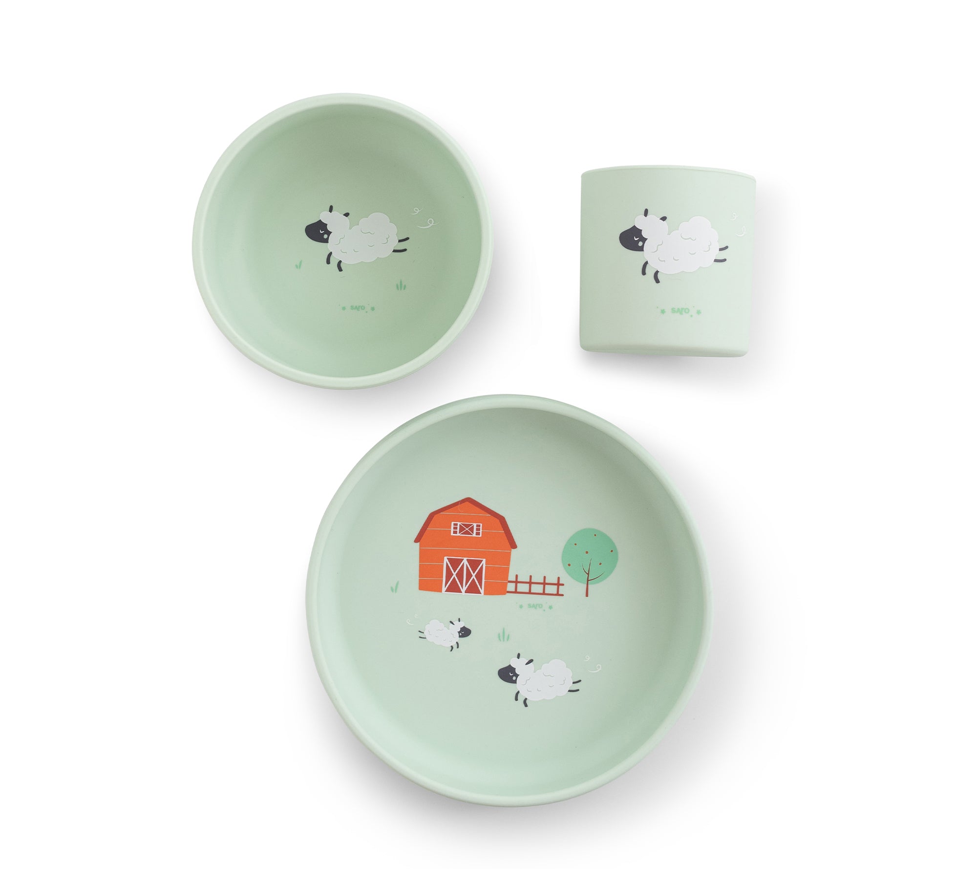 "Funny Farm"  Foodie Feeding Set