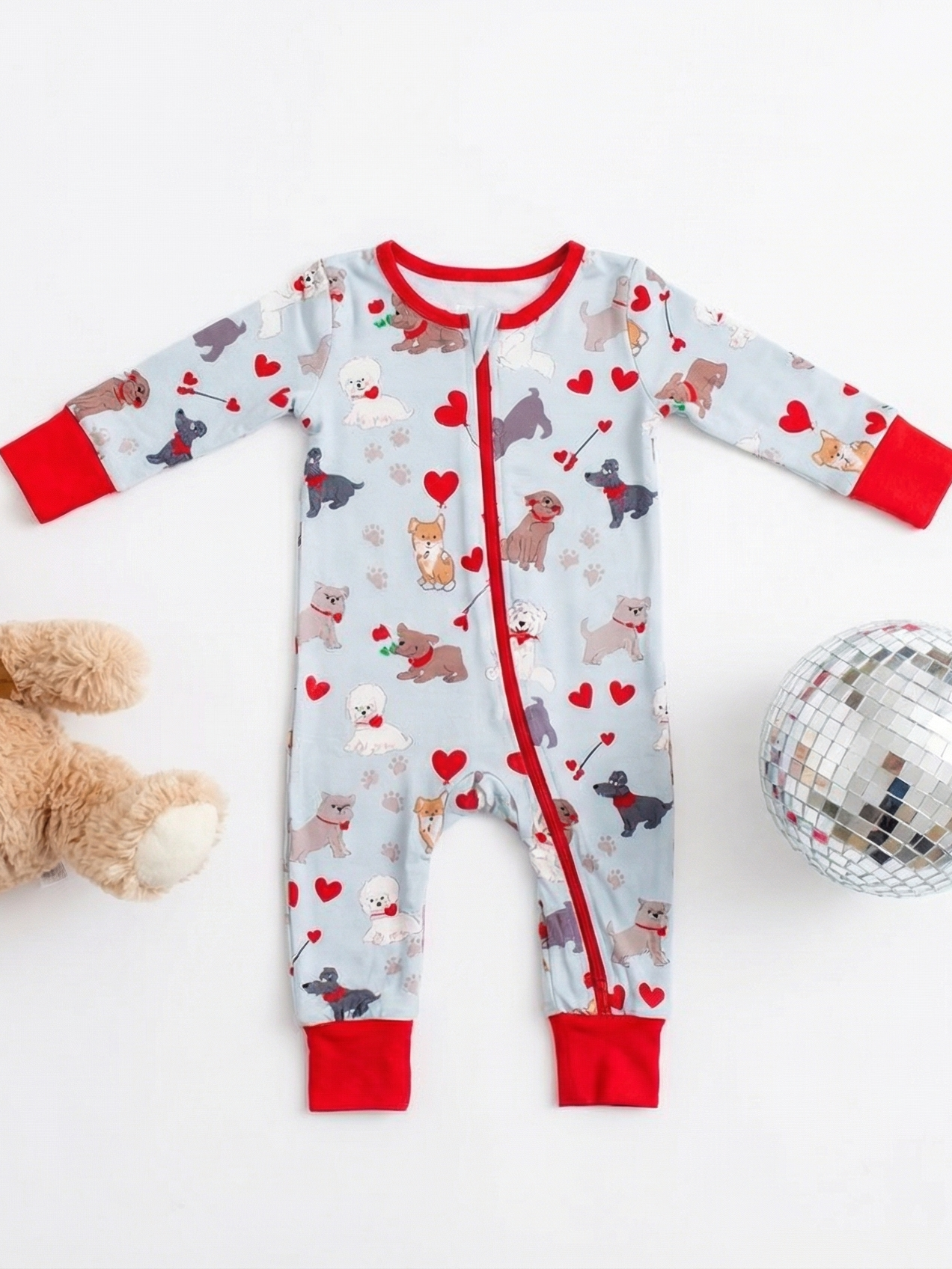 Puppy Love Convertible Coverall