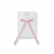 Daisy Chain- Pink | Statement Ribbon Bow