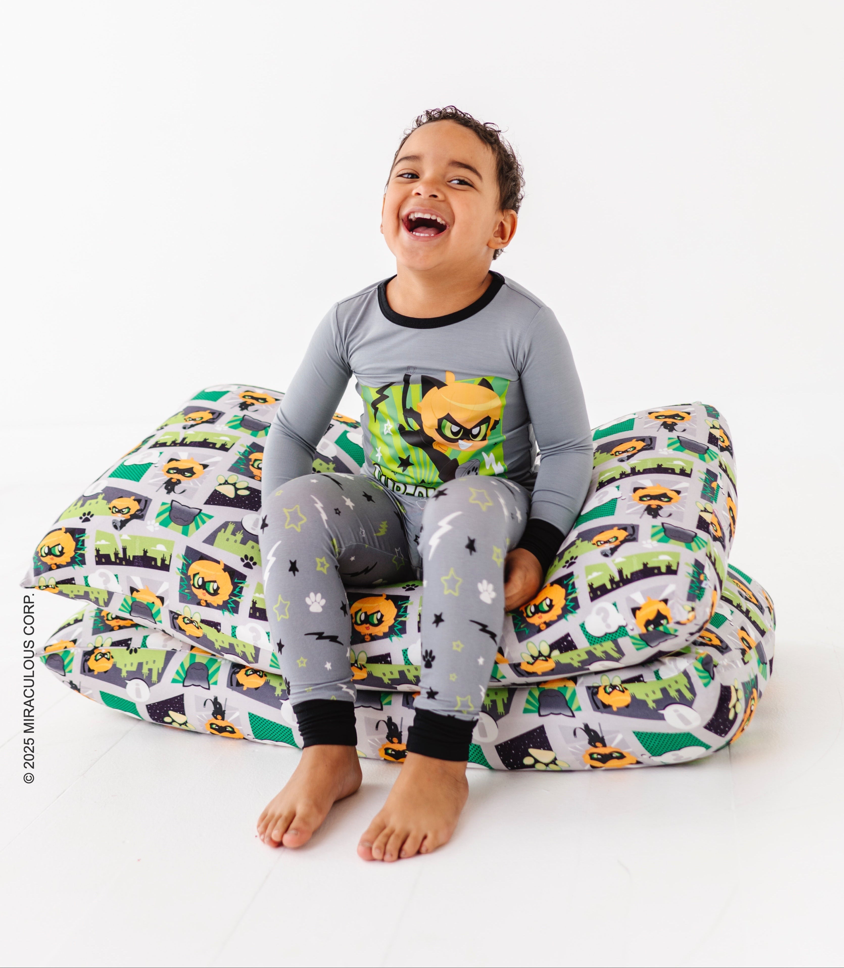 Miraculous™ Chibi 2-piece Pajamas : Cat Noir