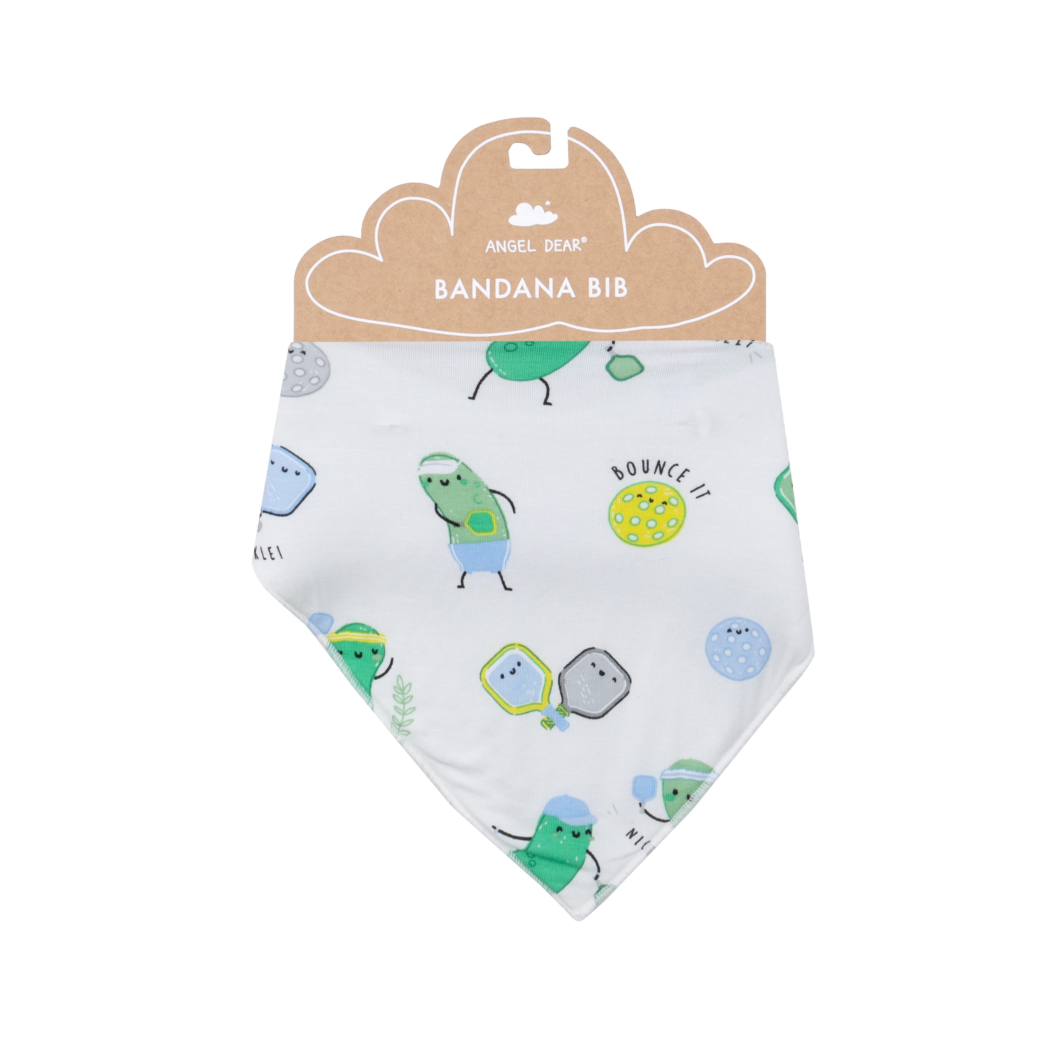 Bandana Bib - Pickleball Blue