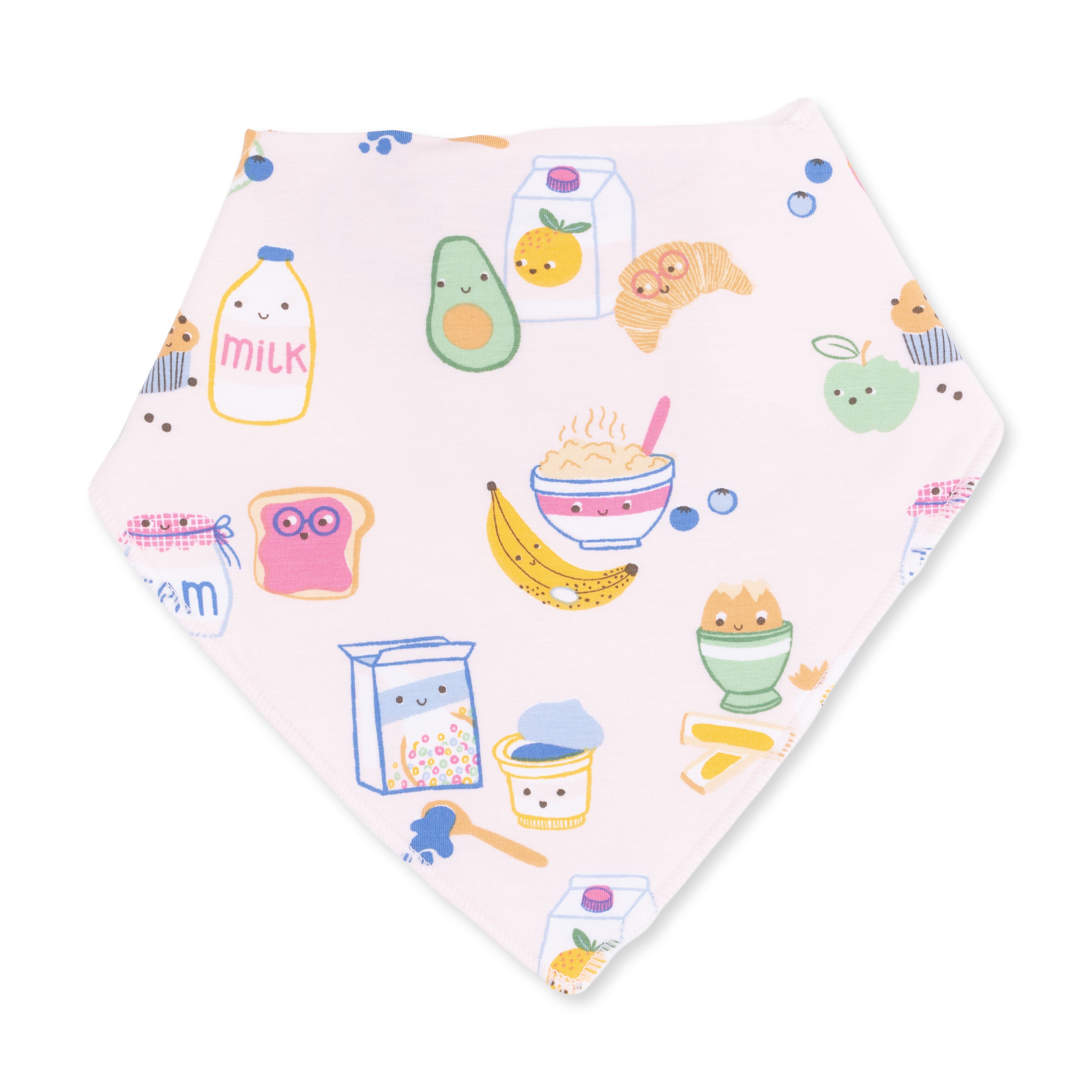 Breakfast Club Pink - Bandana Bib