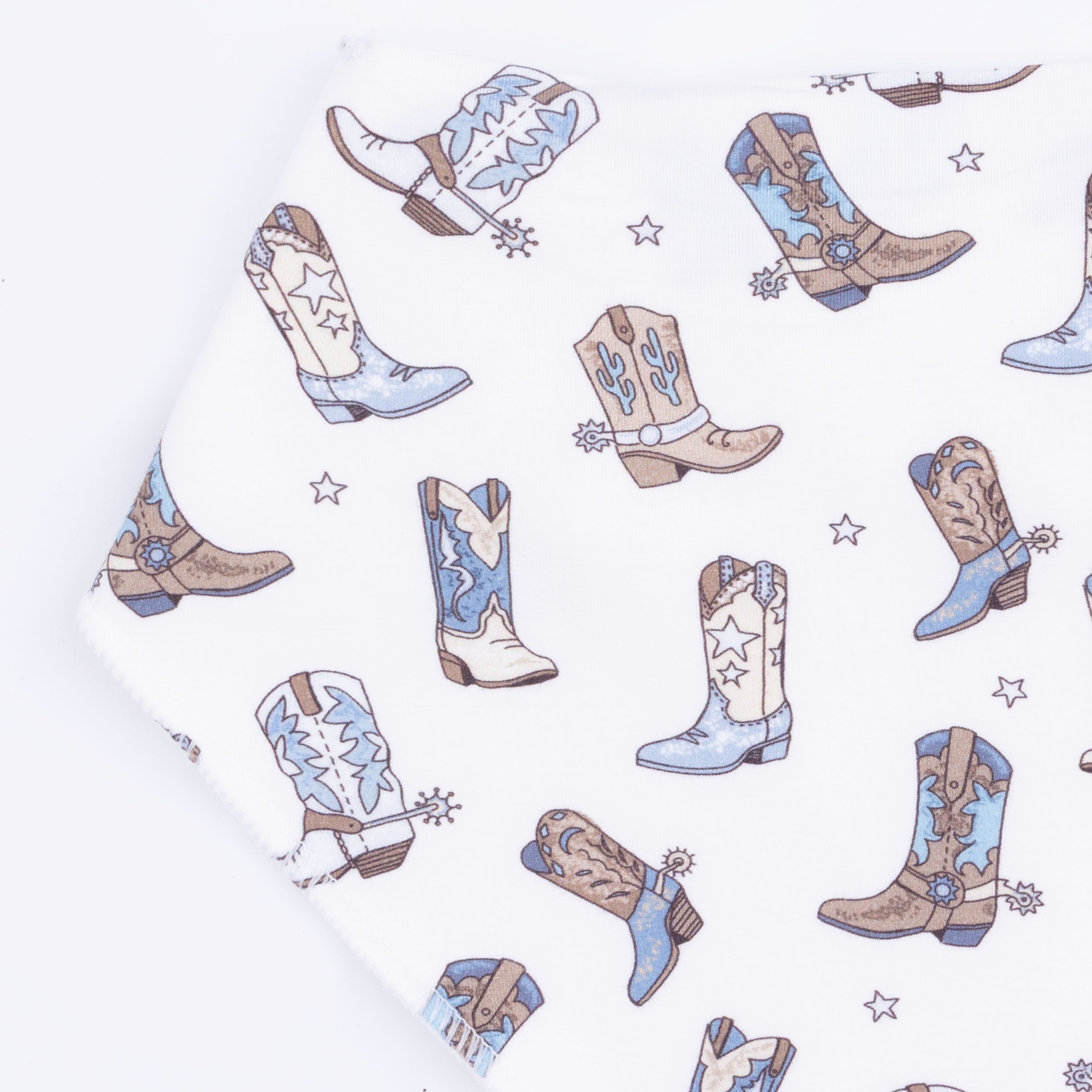 Cowboy Boots - Bandana Bib