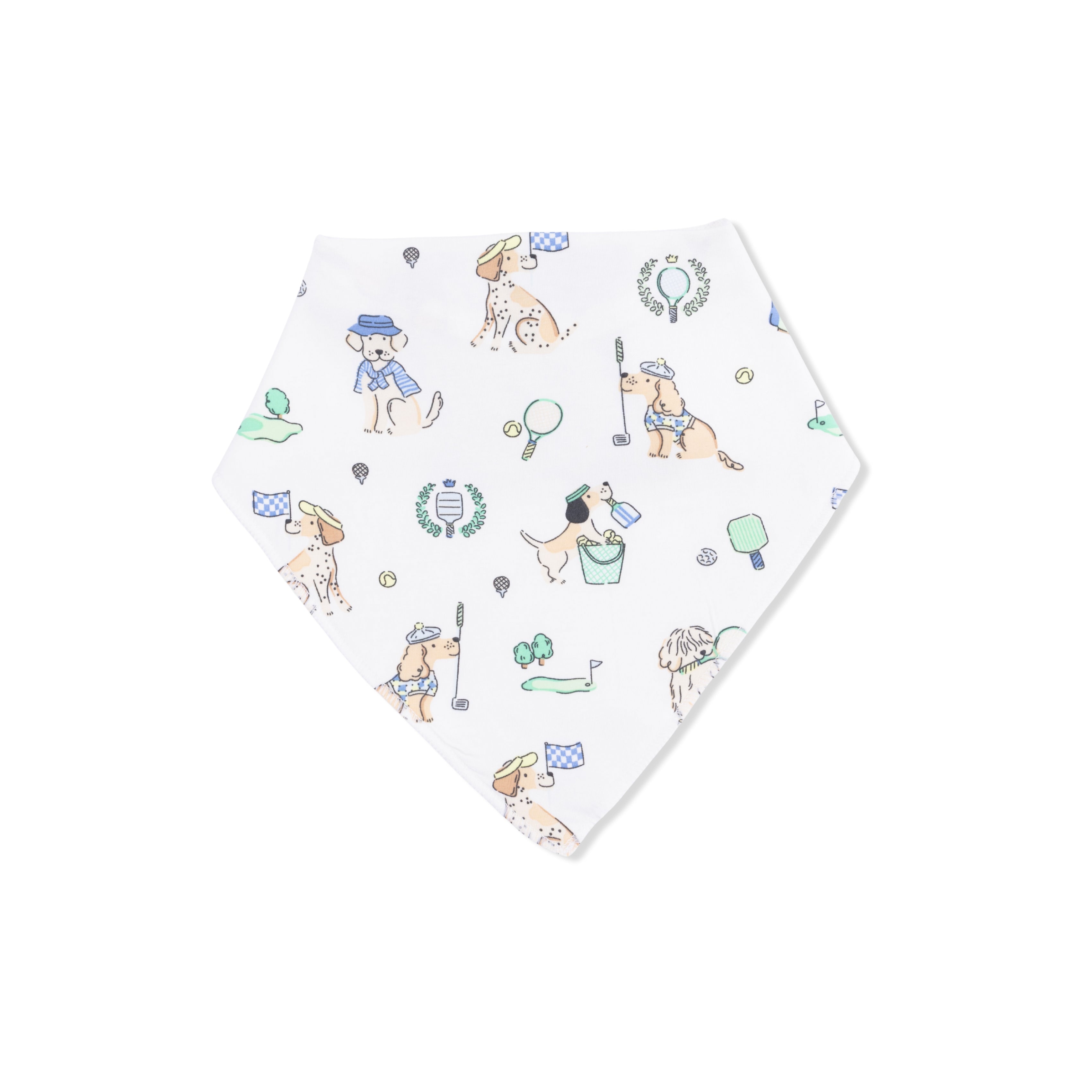 Country Club Dogs Neutral - Bandana Bib