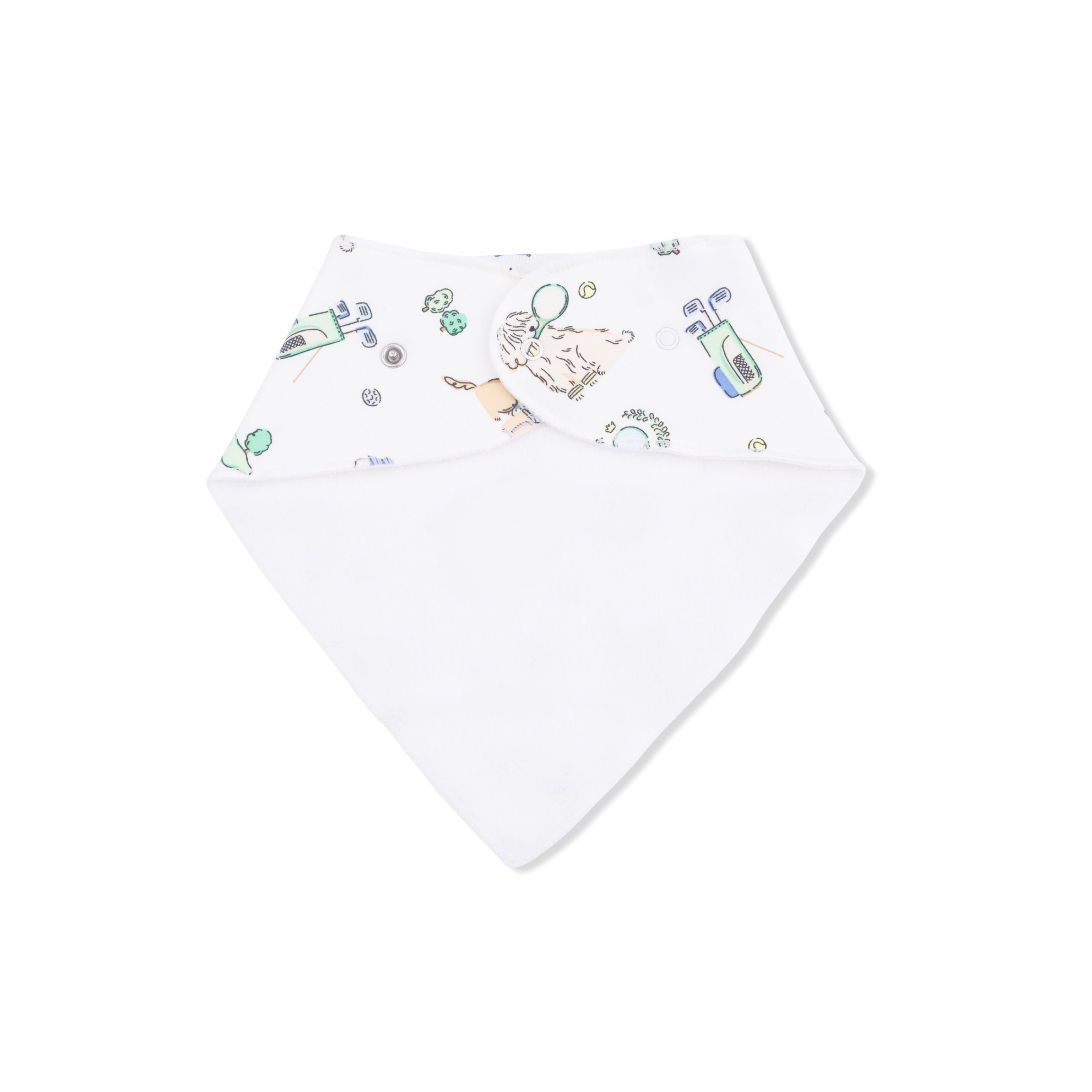 Country Club Dogs Neutral - Bandana Bib