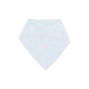 Tiny Cherry Stripe - Bandana Bib