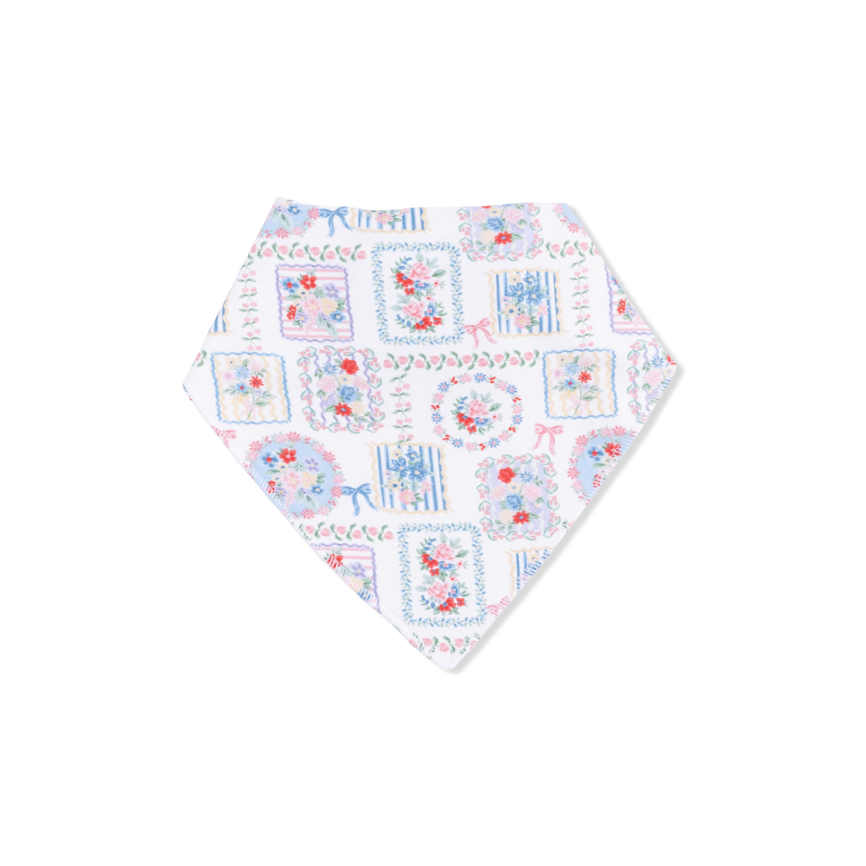 Julep's Floral Patchwork - Bandana Bib