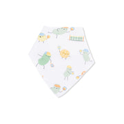 Pickles Playing Pickleball - Bandana Bib