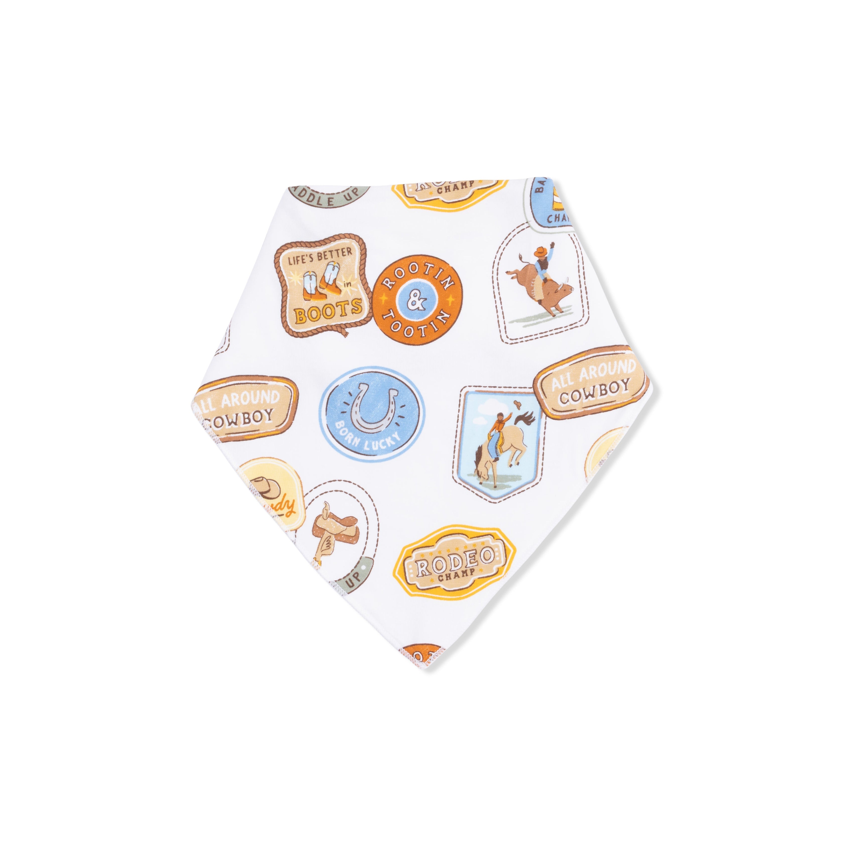 Rodeo Patches Uni - Bandana Bib