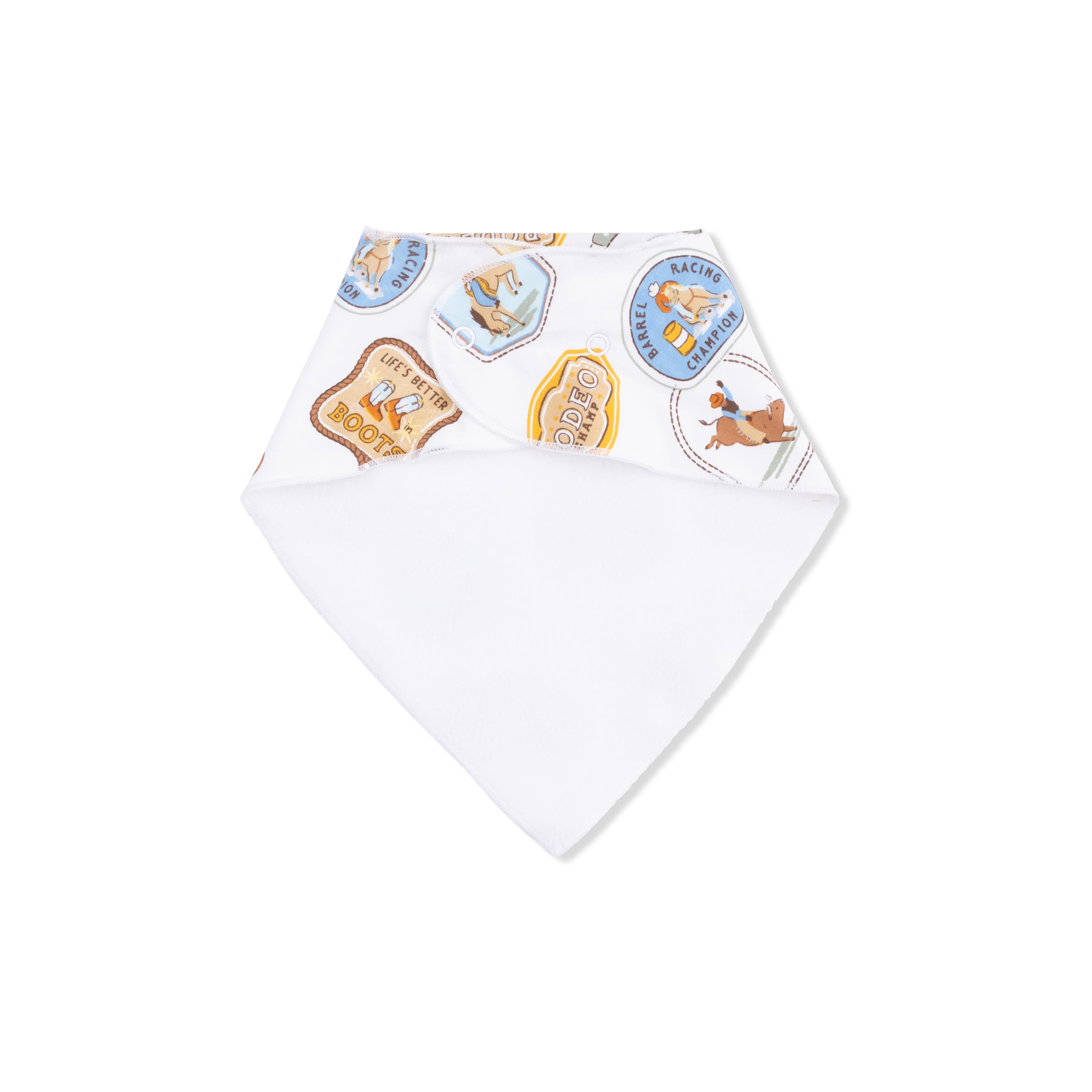 Rodeo Patches Uni - Bandana Bib
