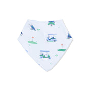 Vintage Golf Carts Blue - Bandana Bib