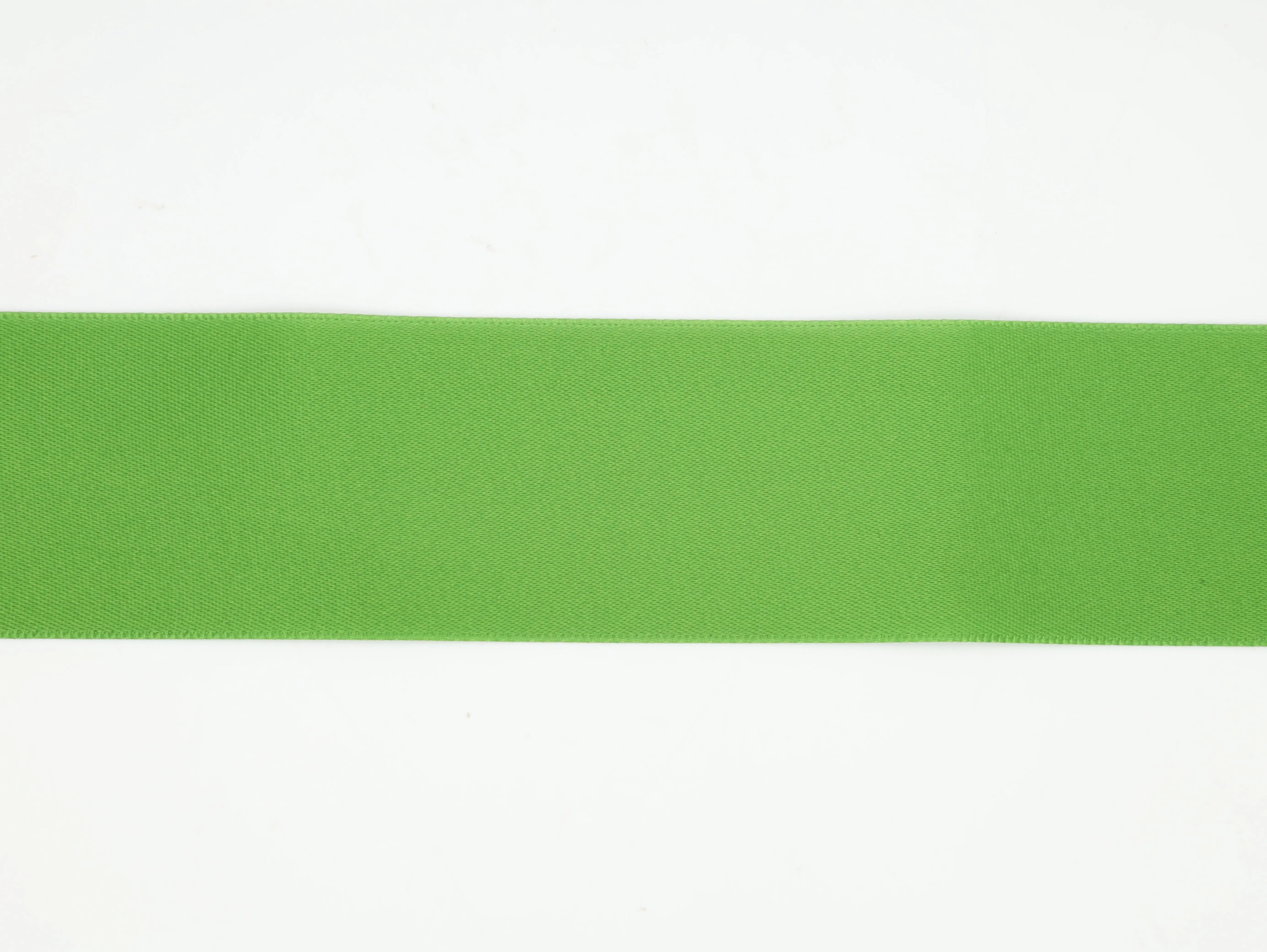 1 1/2" Double Face Satin Ribbon | Kiwi (548) | 50 Yard Roll