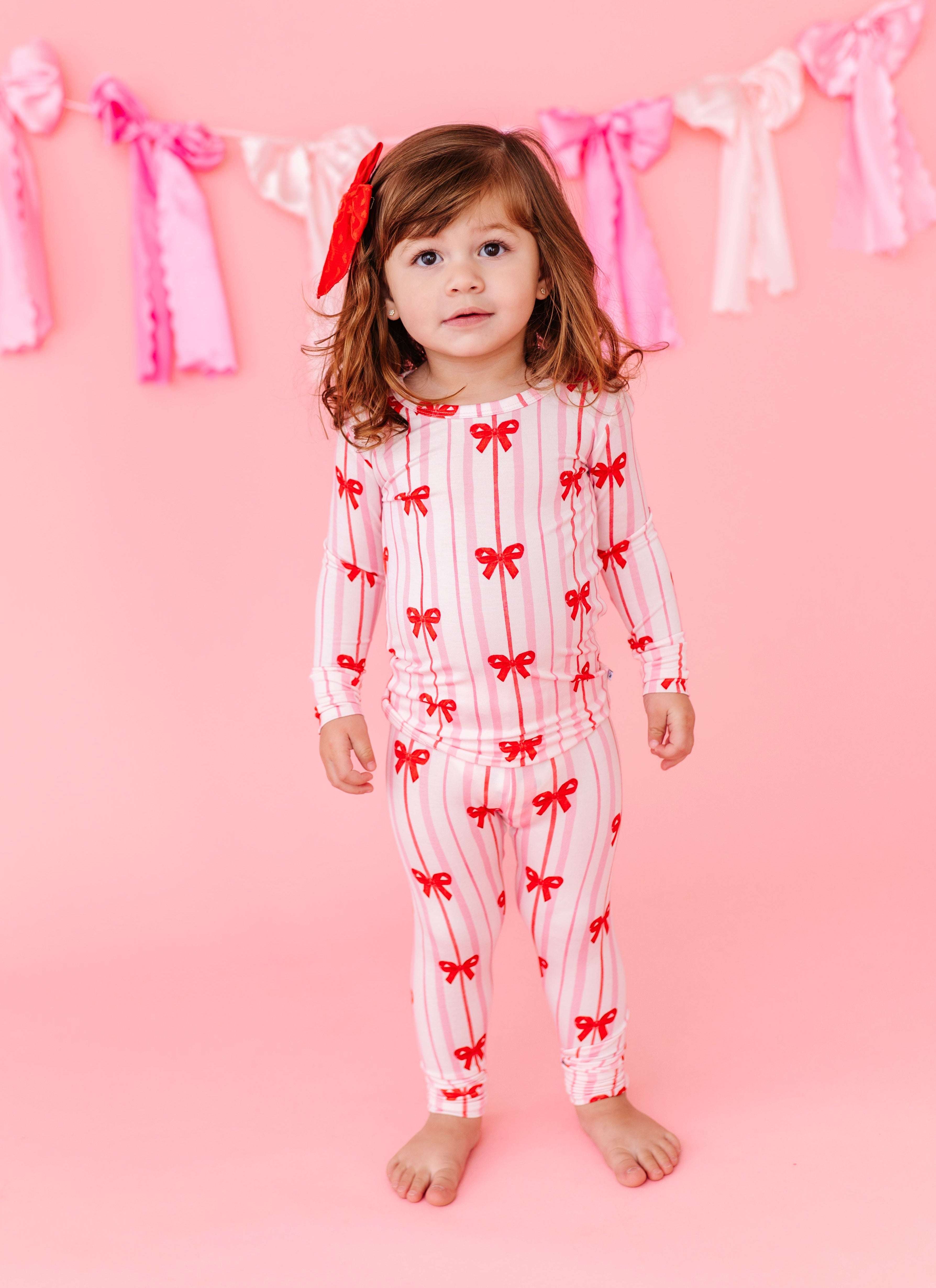 Ruby Ribbons 2-piece Pajamas