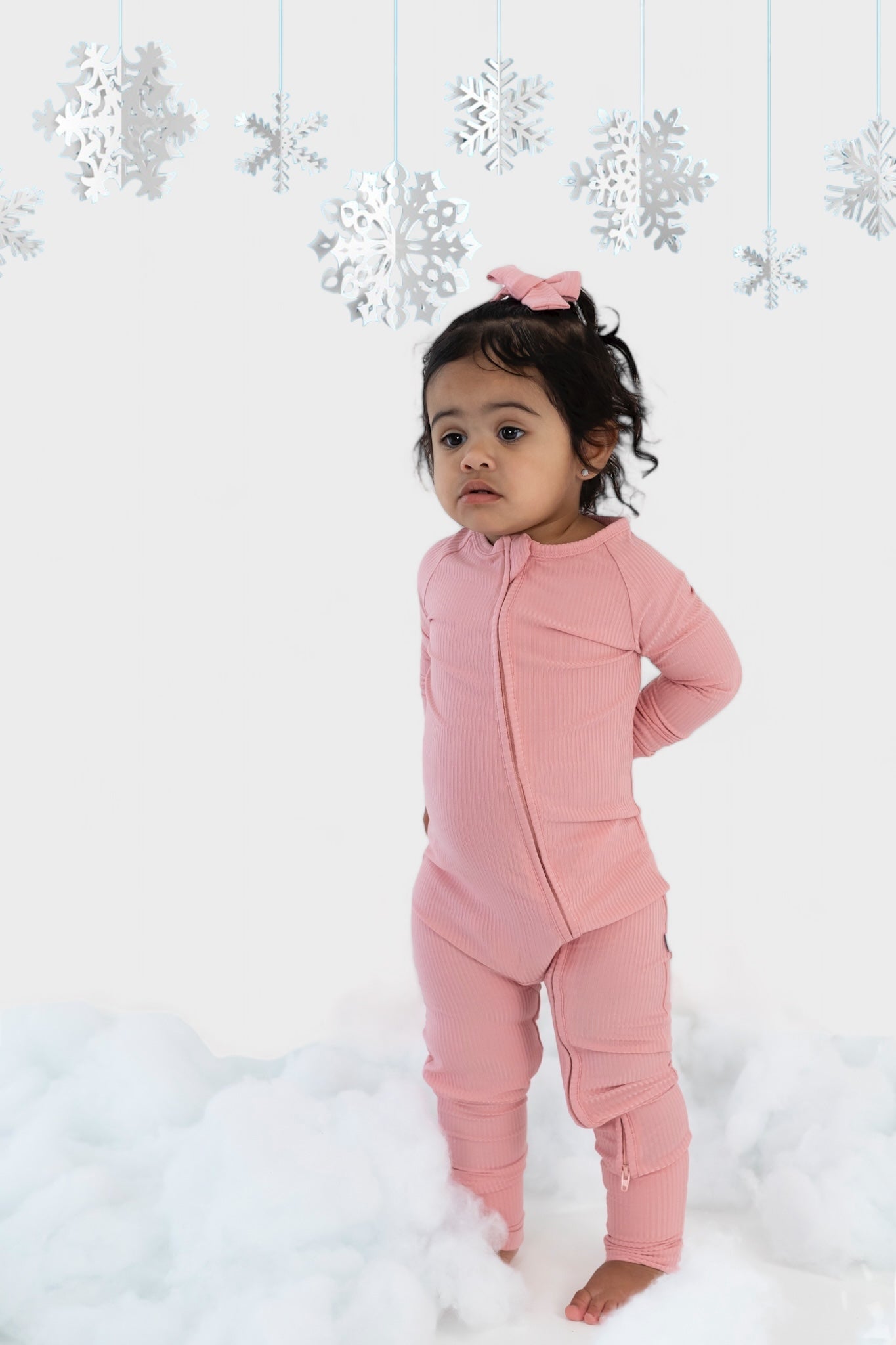 Mauve Rib Dream Romper