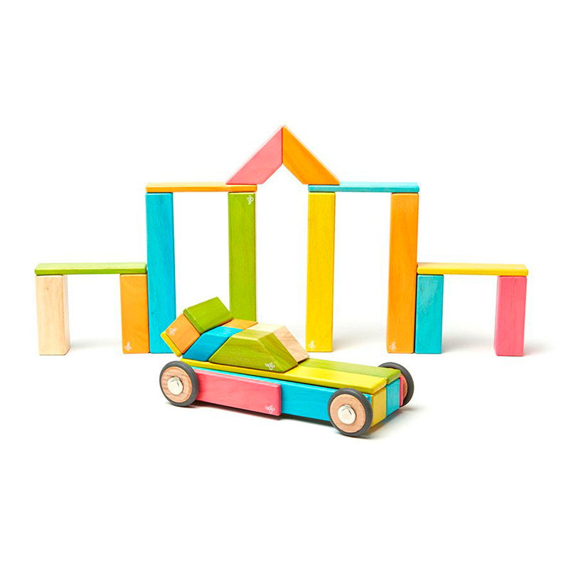 42-piece Set <br>magnetic Wooden Blocks <br>tegu Classics