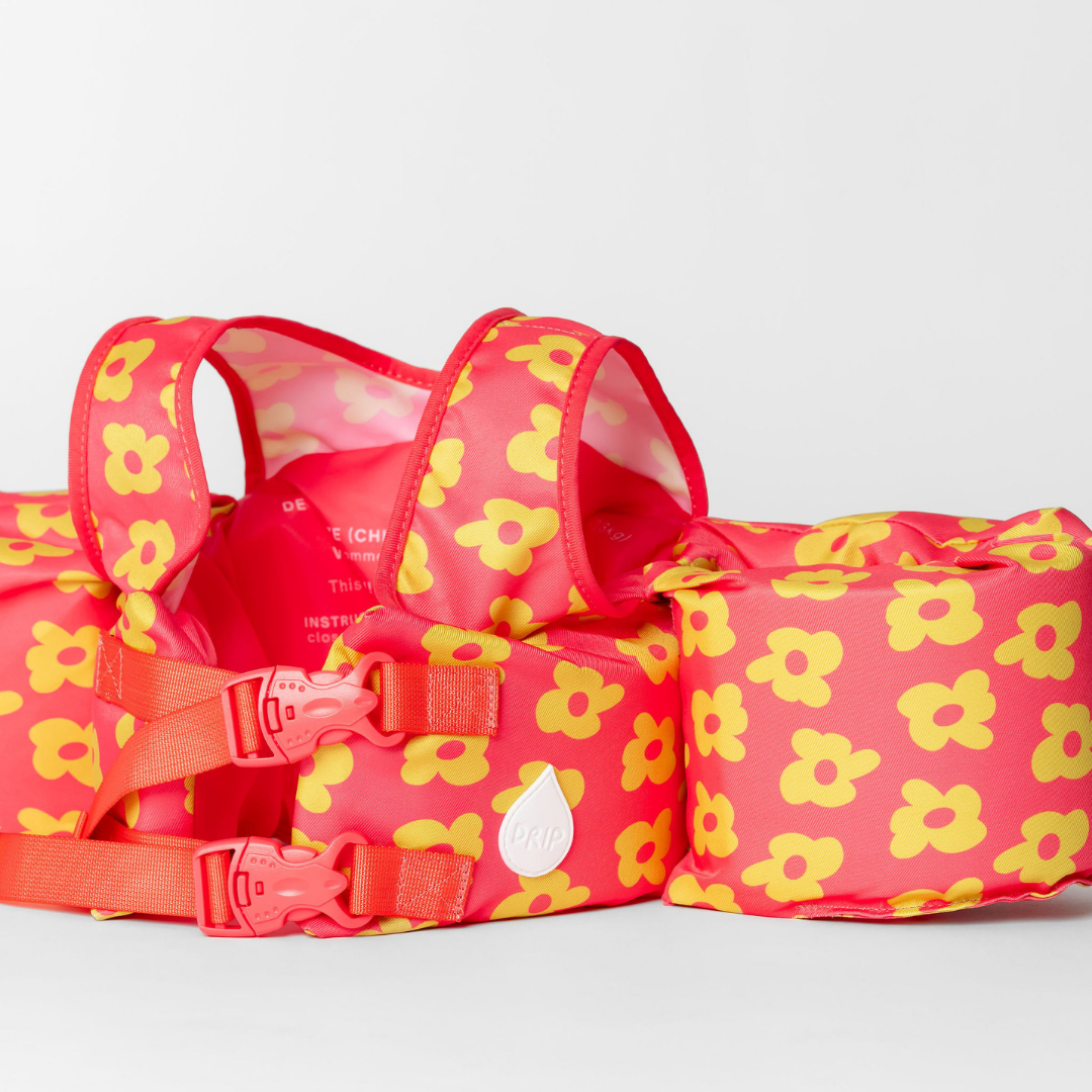 Flower Power (coral) Kids Float