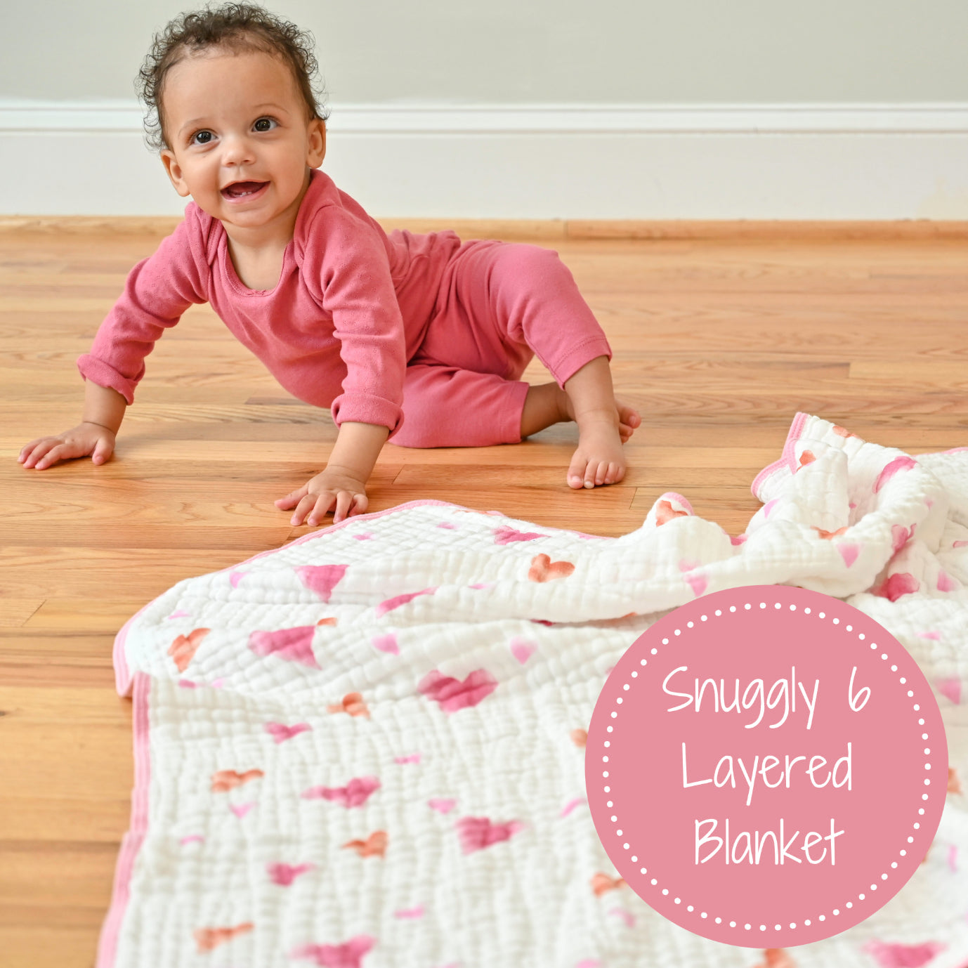 You Stole My Heart Muslin Quilt
