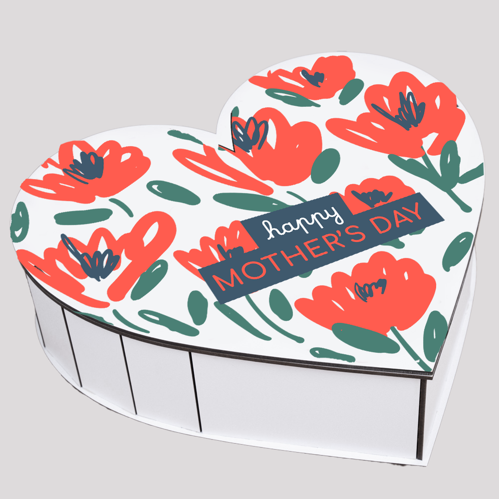 Gift Boxes For Mother`s Day Heart