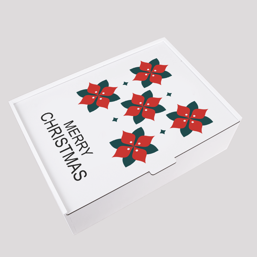Gift Boxes For Christmas. Rectangular