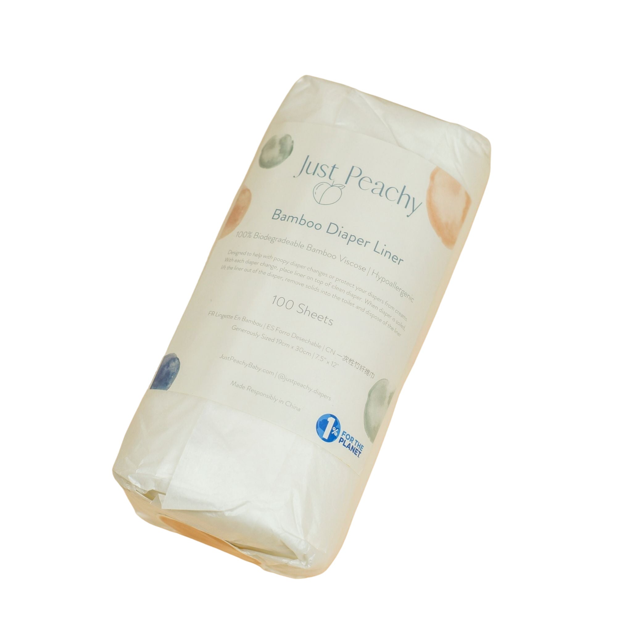 Bamboo Biodegradable Liners 100 Sheets