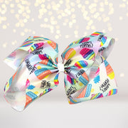Rainbow Pop Toy Hair Bow