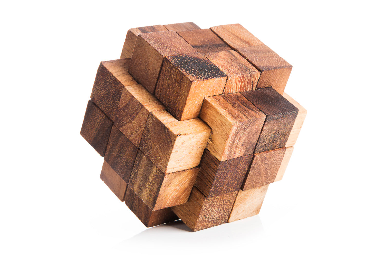 The Grandfather Burr Puzzle - 18 Piece Burr Puzzle