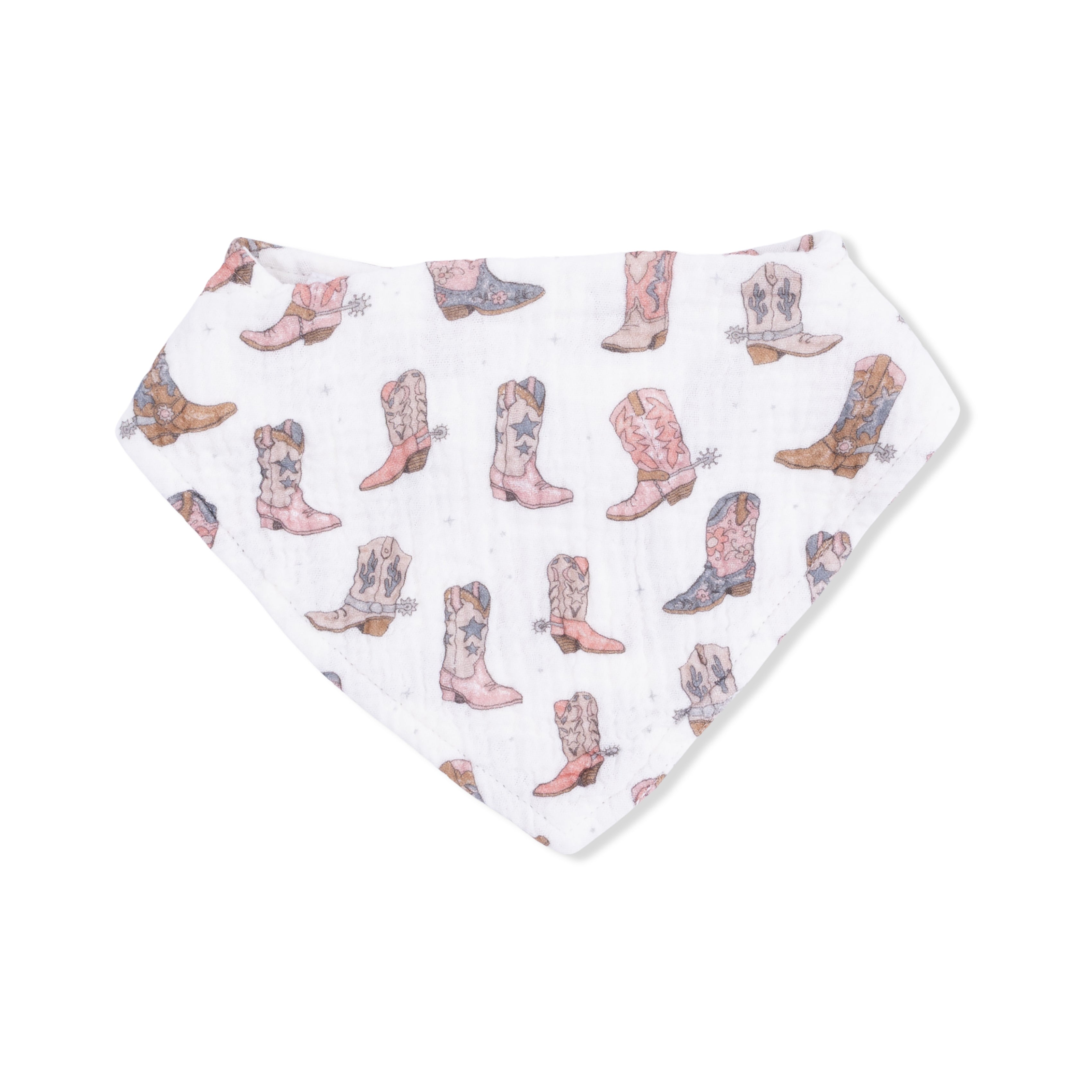 Cowgirl Boots - Bandana Bib