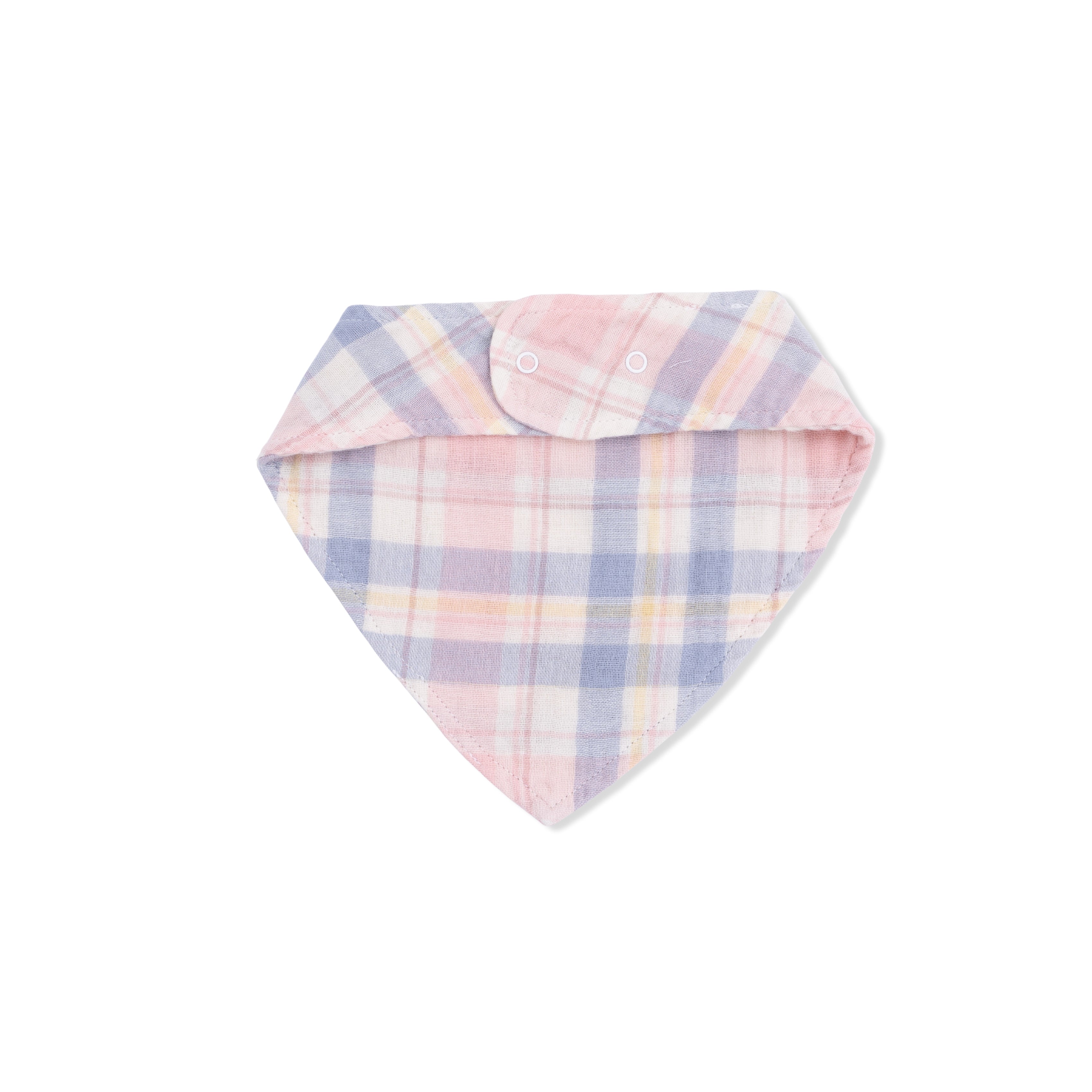 Dusty Plaid - Bandana Bib
