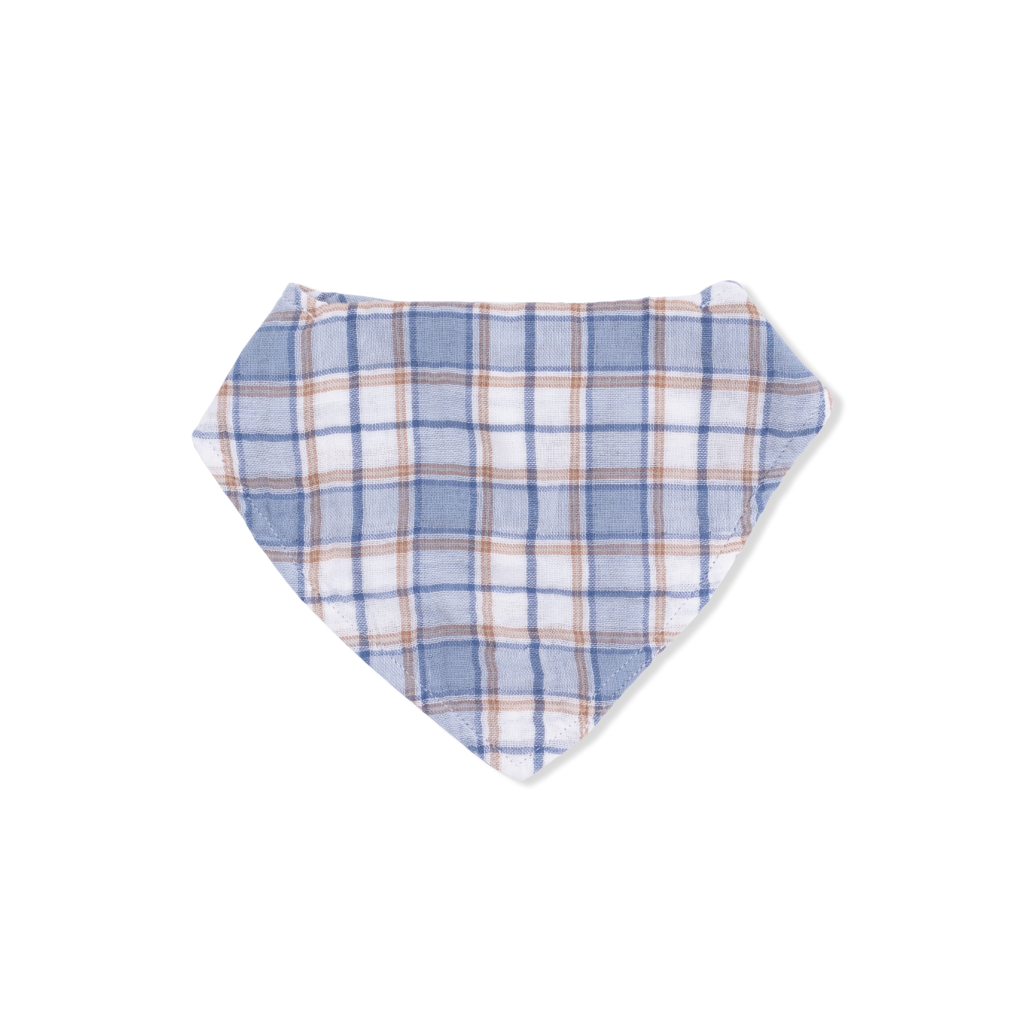 Western Boot Plaid - Bandana Bib