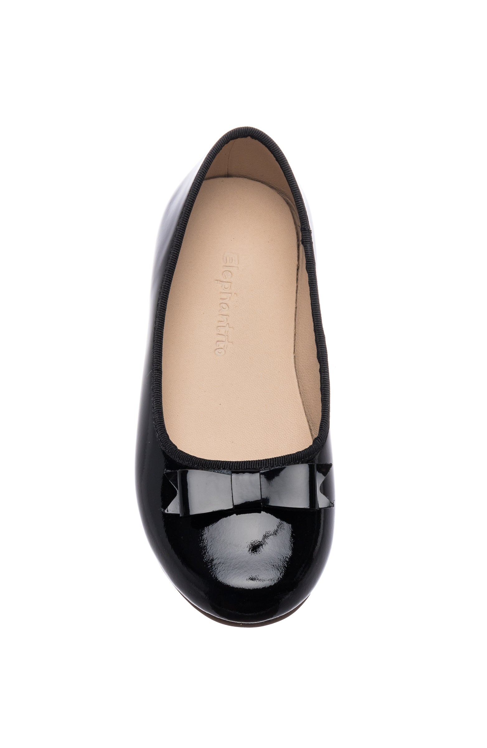 Camille Flats Ptn Black