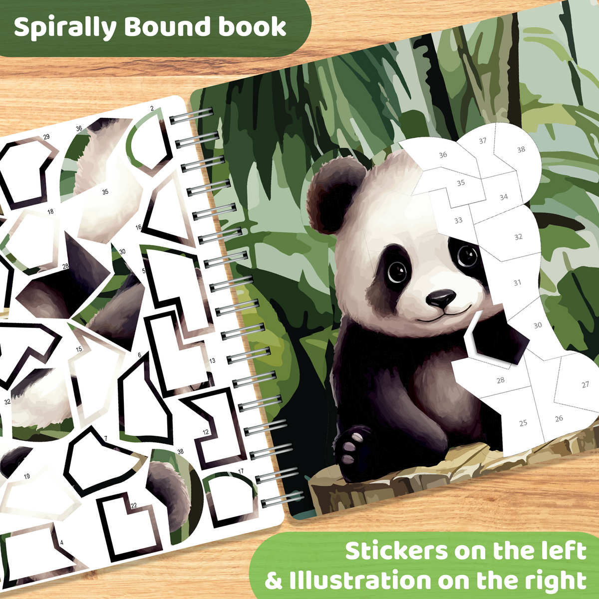 JackInTheBox Sticker By Number - Baby Animals