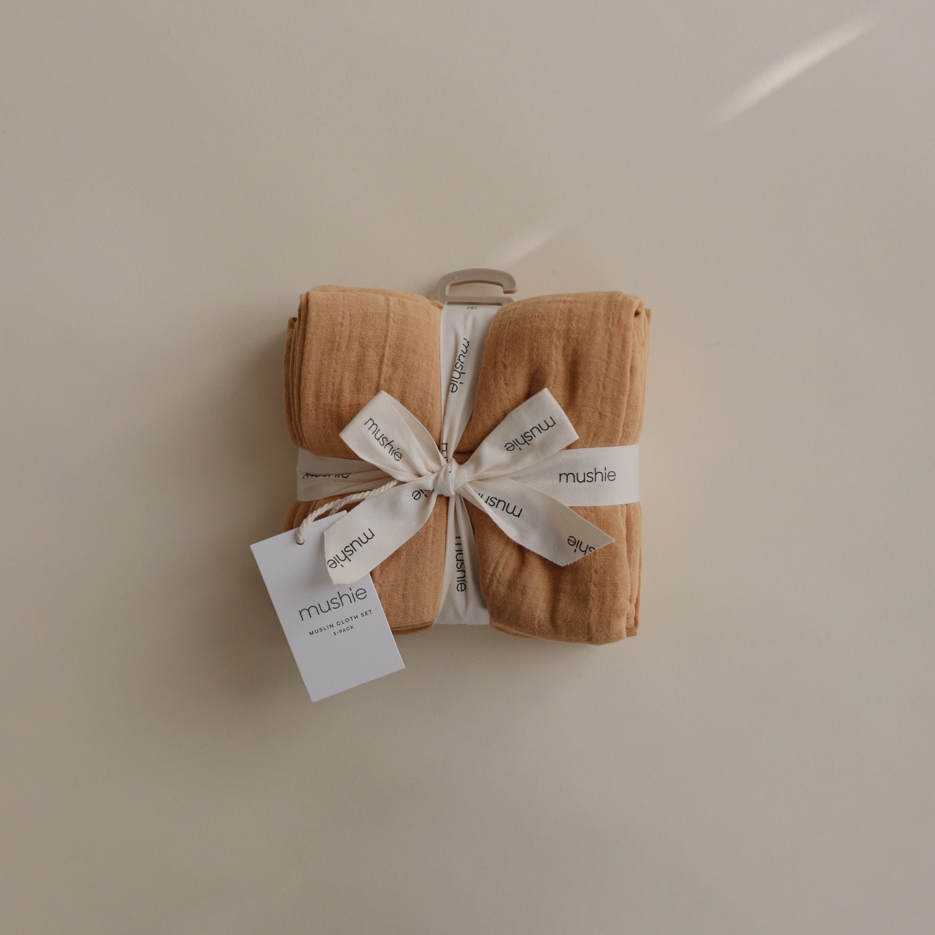 Organic Cotton Muslin Cloths 3-pack