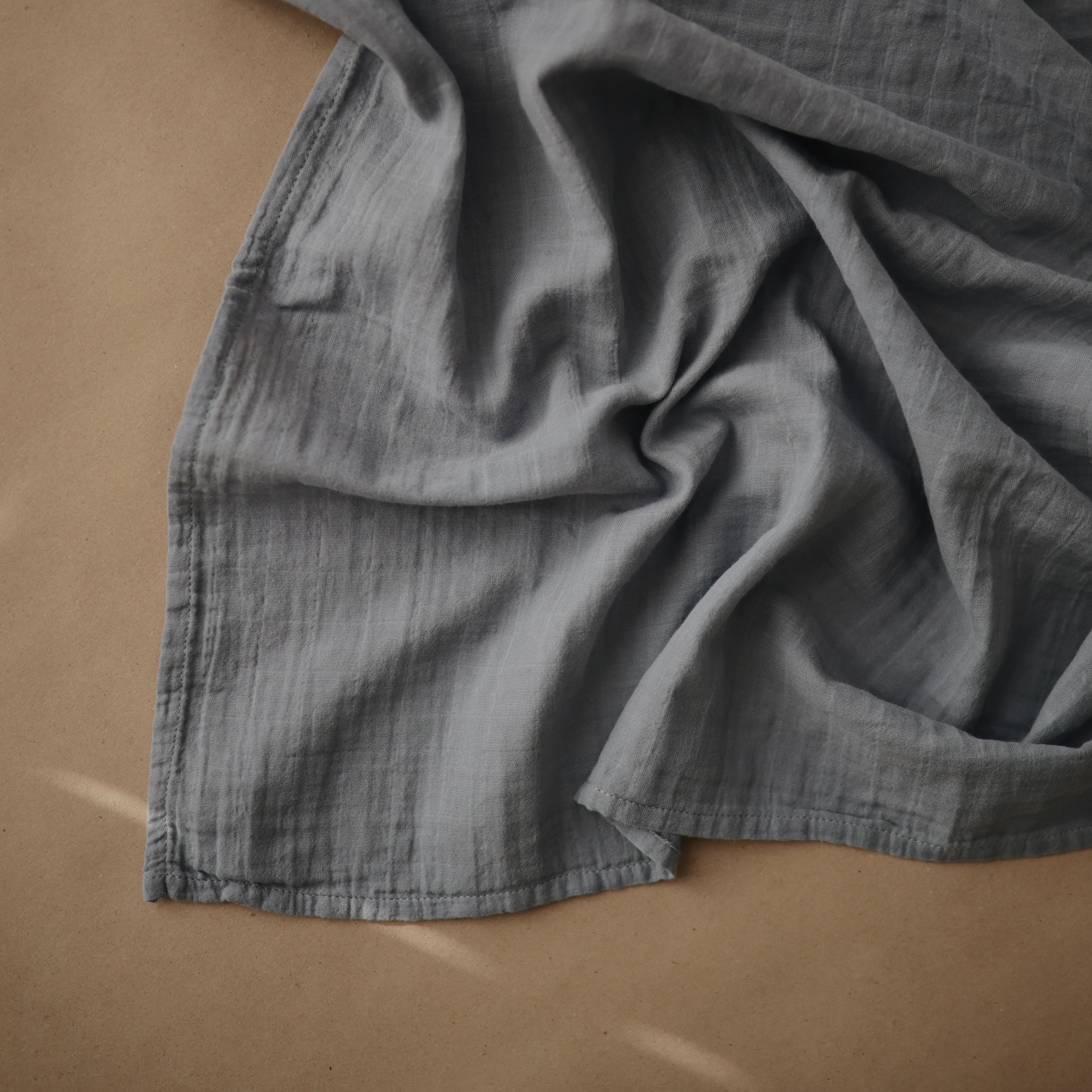 Organic Cotton Muslin Cloths 3-pack