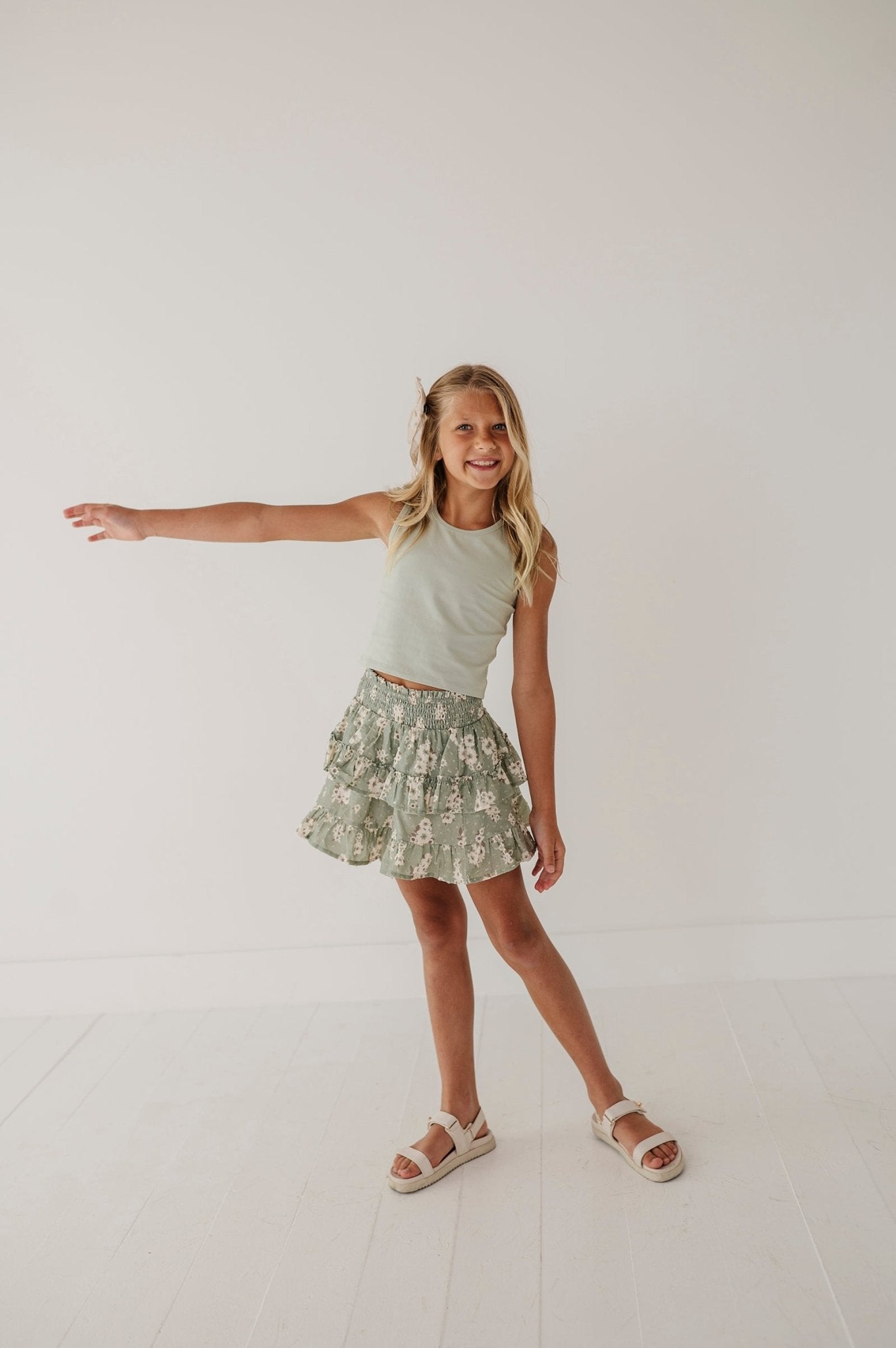 Ruffled Skirt