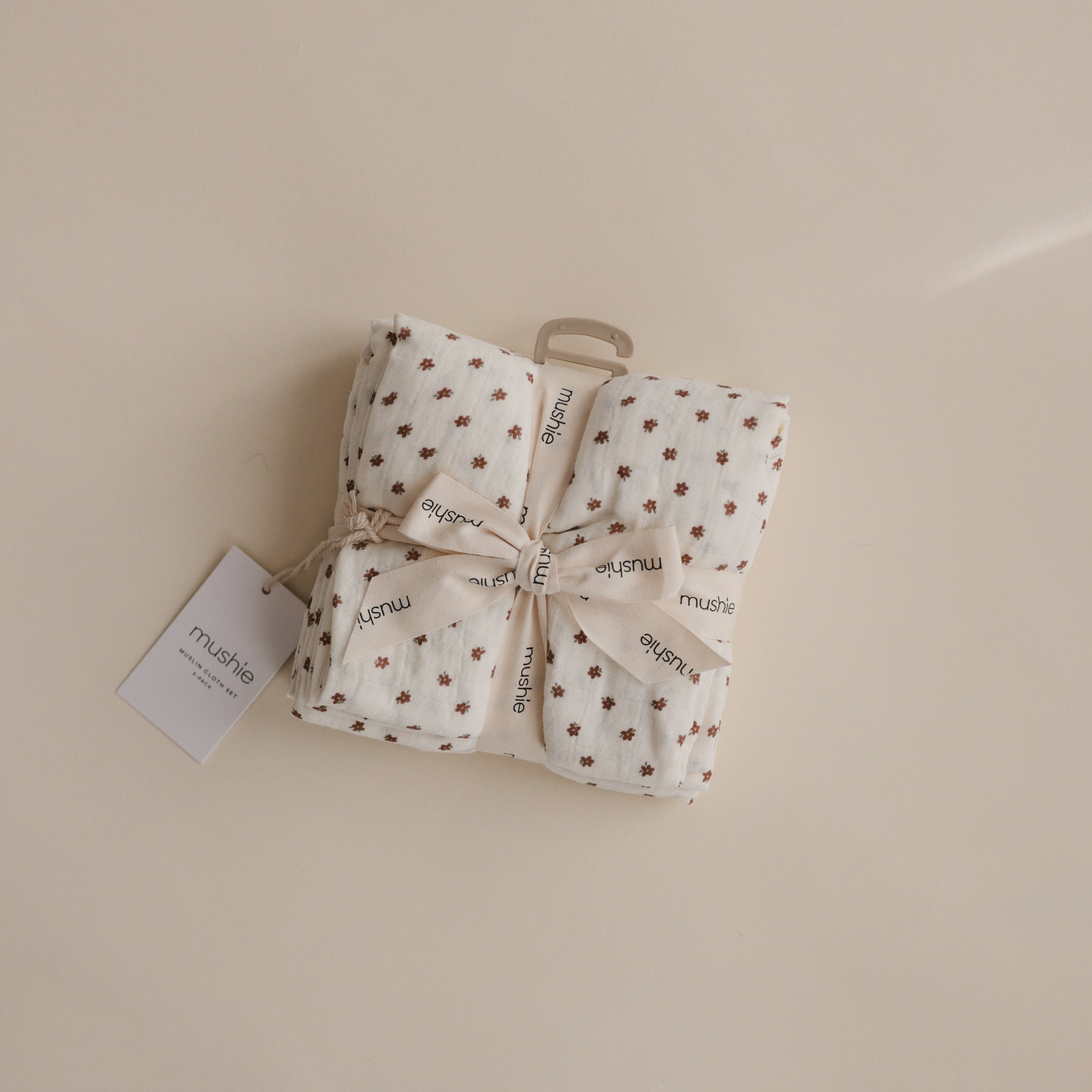 Organic Cotton Muslin Cloths 3-pack