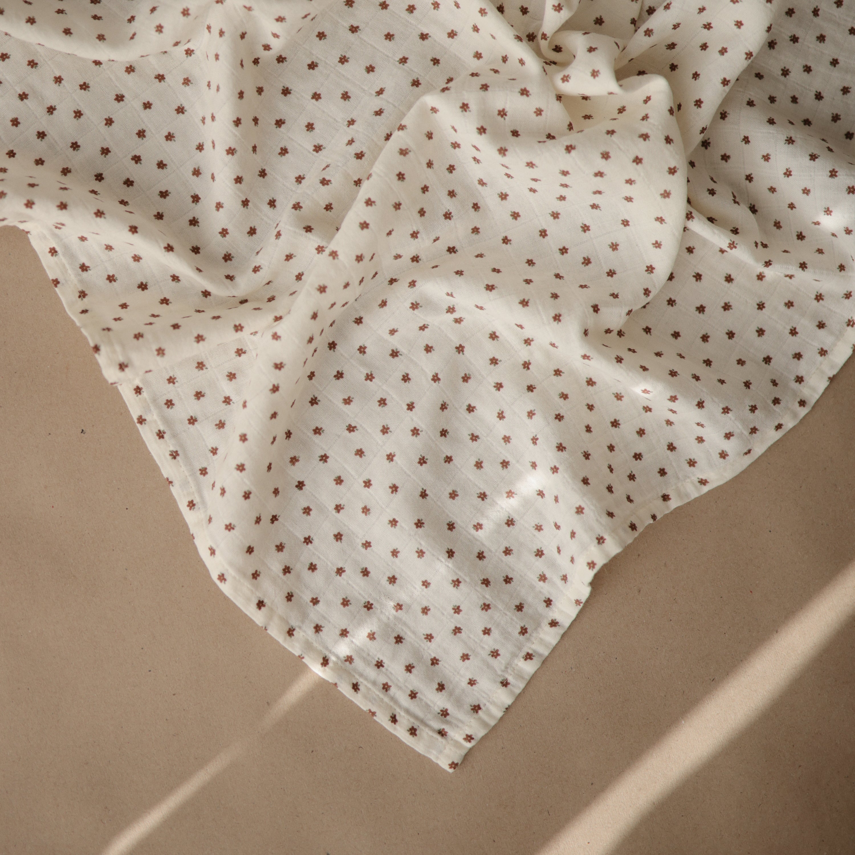 Organic Cotton Muslin Cloths 3-pack