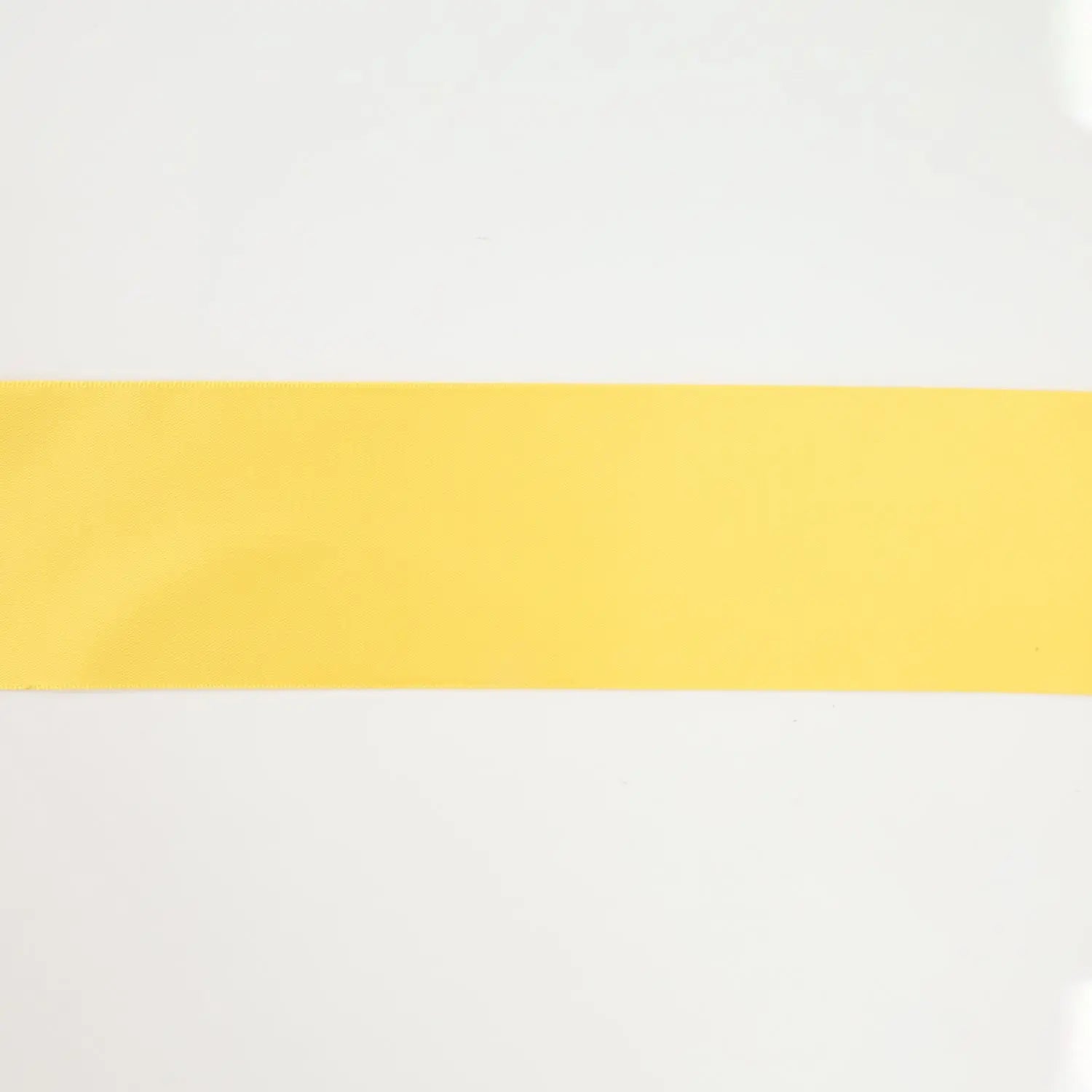 1 1/2" Double Face Satin Ribbon | Maize (650) | 50 Yard Roll