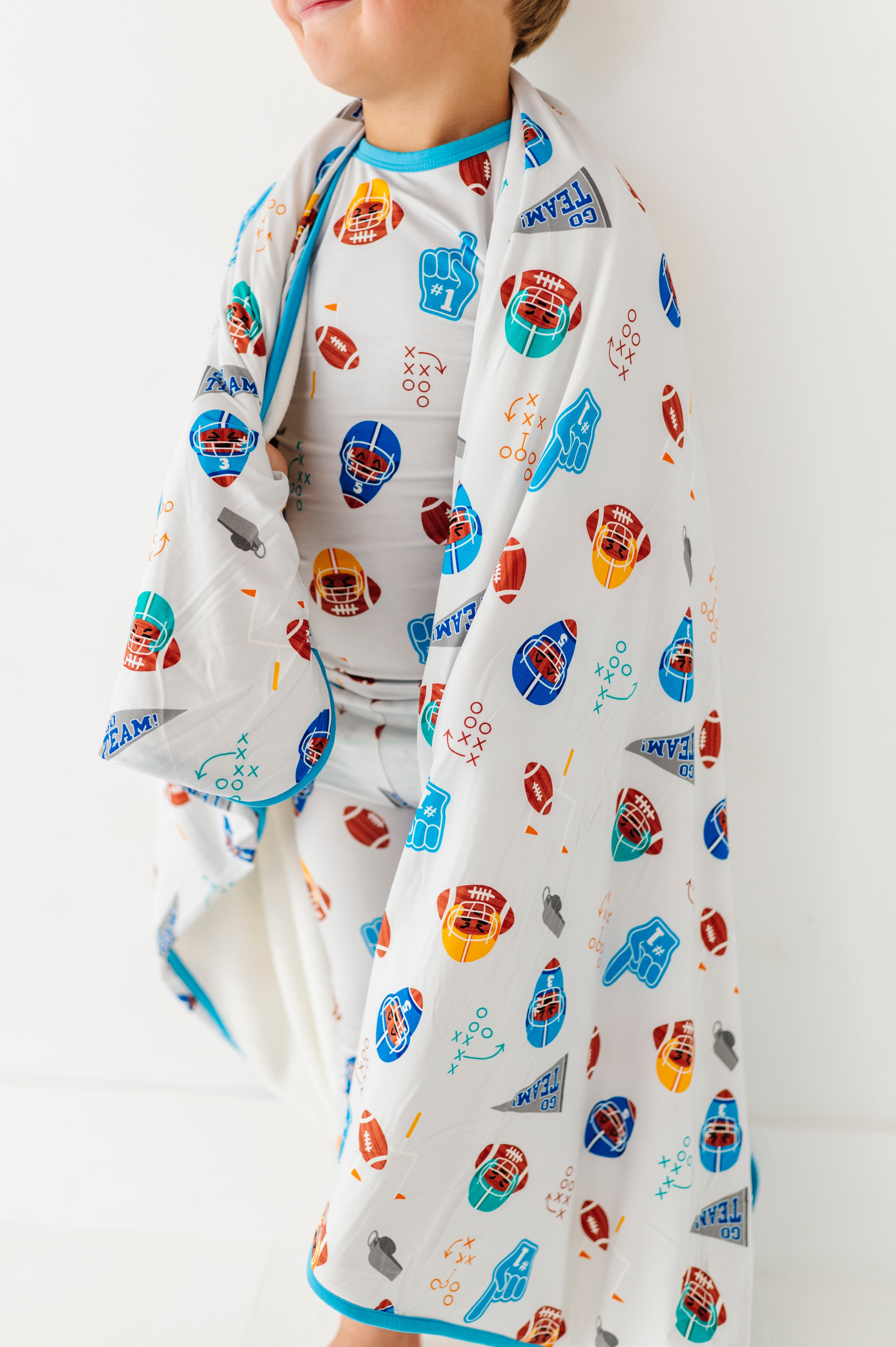 Gridiron Greats  Plush Toddler Blanket