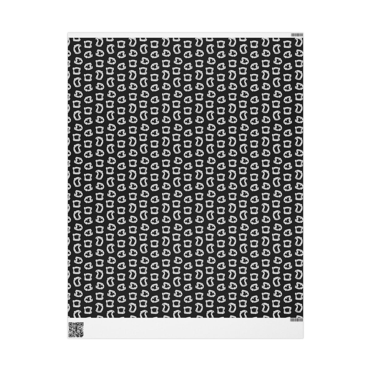 Vampire Teeth Wrapping Paper