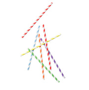 Make It Rainbow Paper Straws (25 Per Pack)