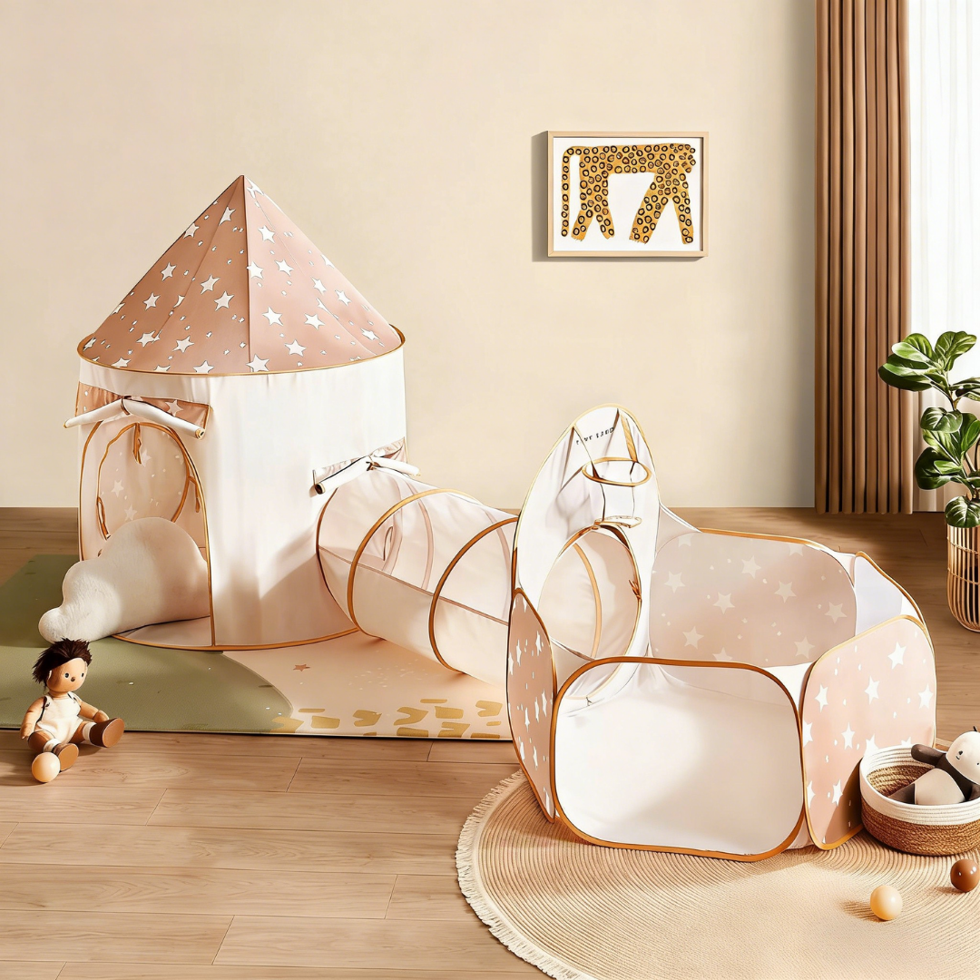 ® Compact Adventure 3-in-1 Play Tunnel With No Balls