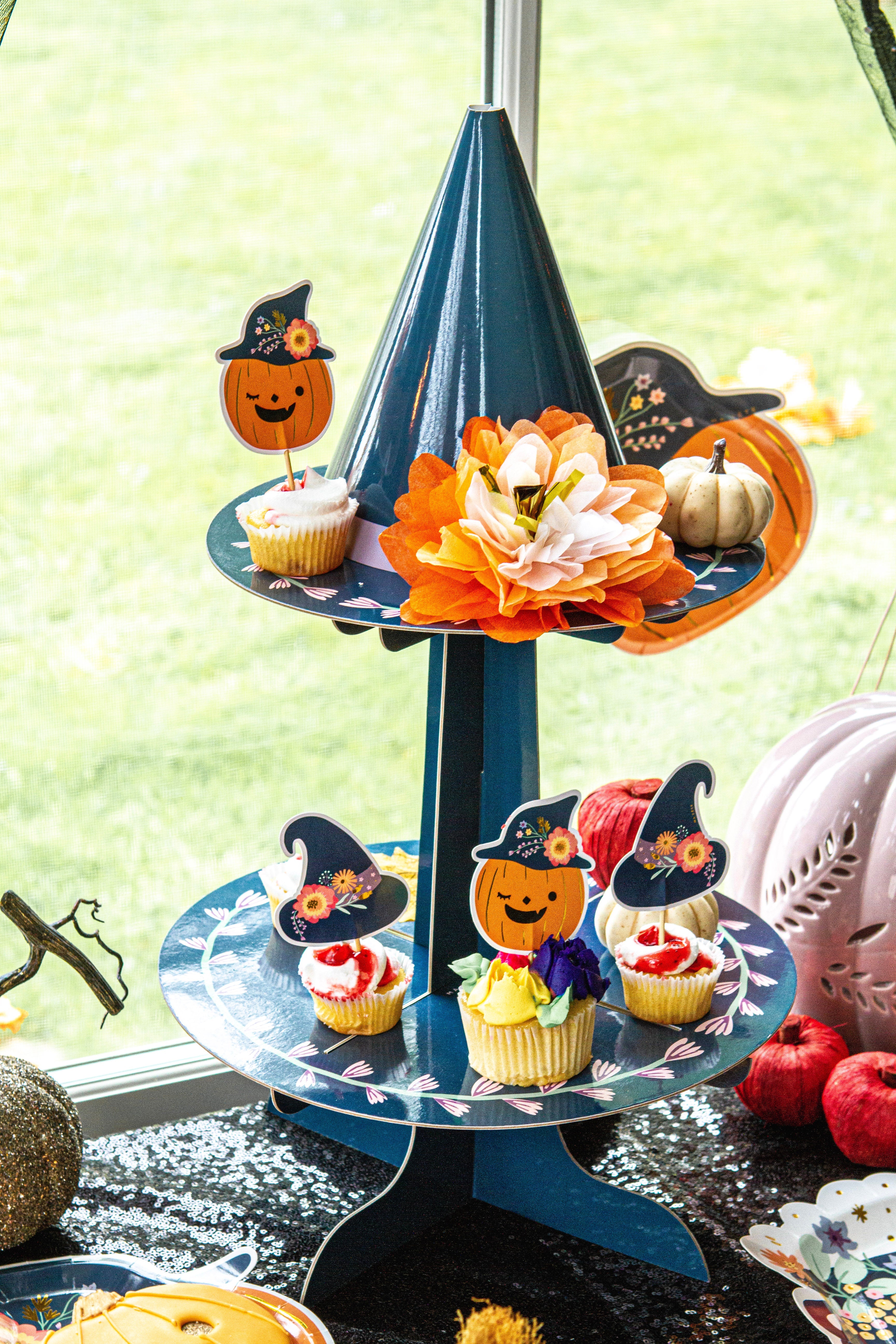 Witch's Hat Cupcake Stand