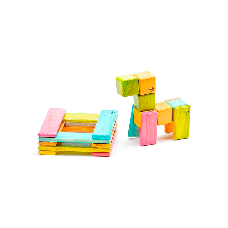 Discovery Set <br>magnetic Wooden Blocks <br>26 Pieces