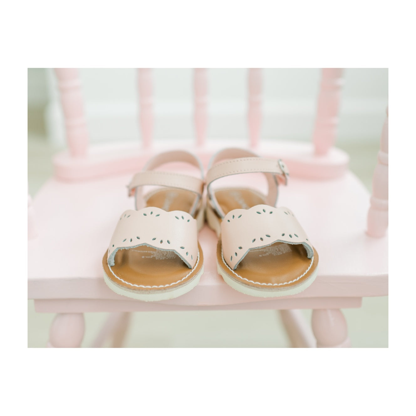 Ella Scalloped Sandal