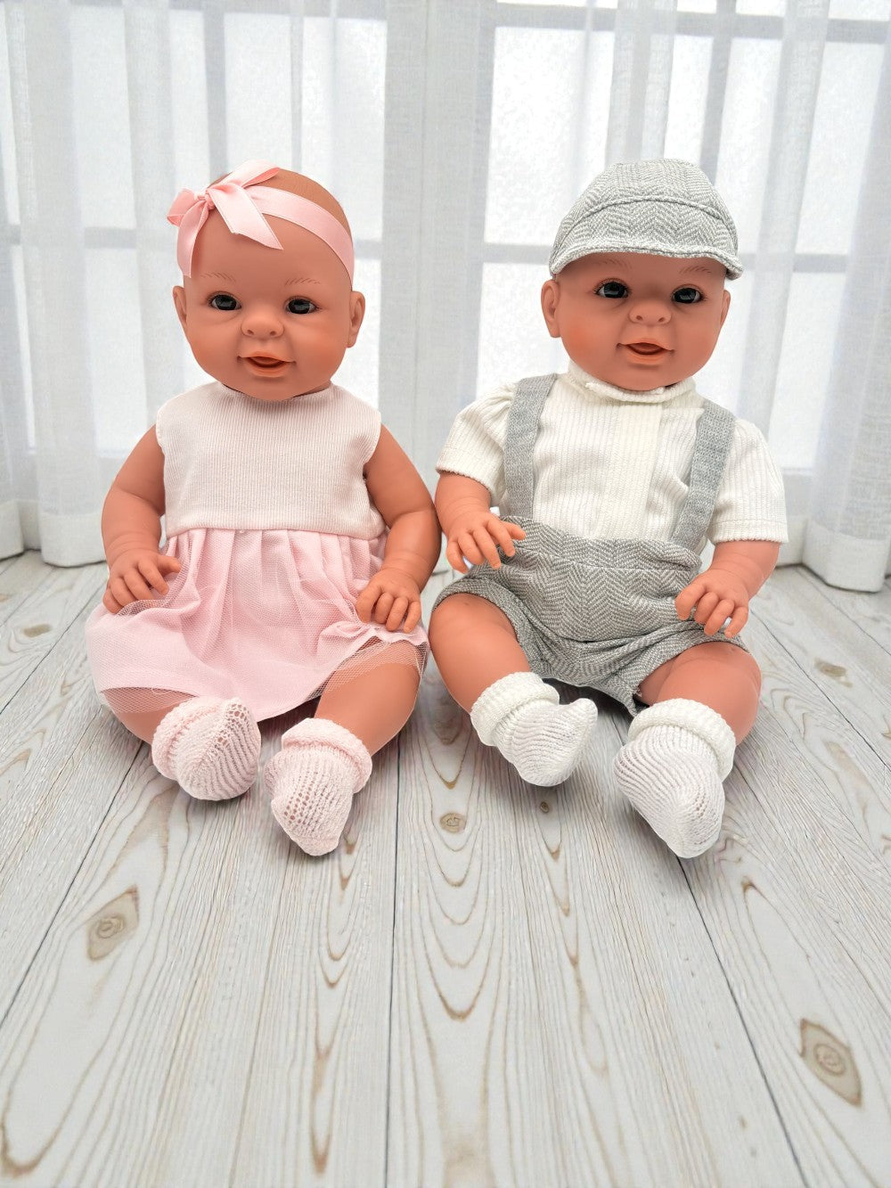 Bebenita 18" Baby Girl Doll | Unscented & Fully Clothed