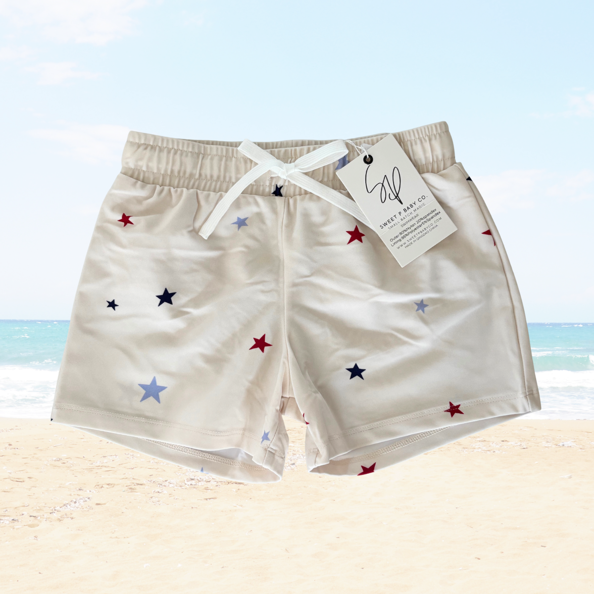 Little Fireworks Boys Swim Shorts