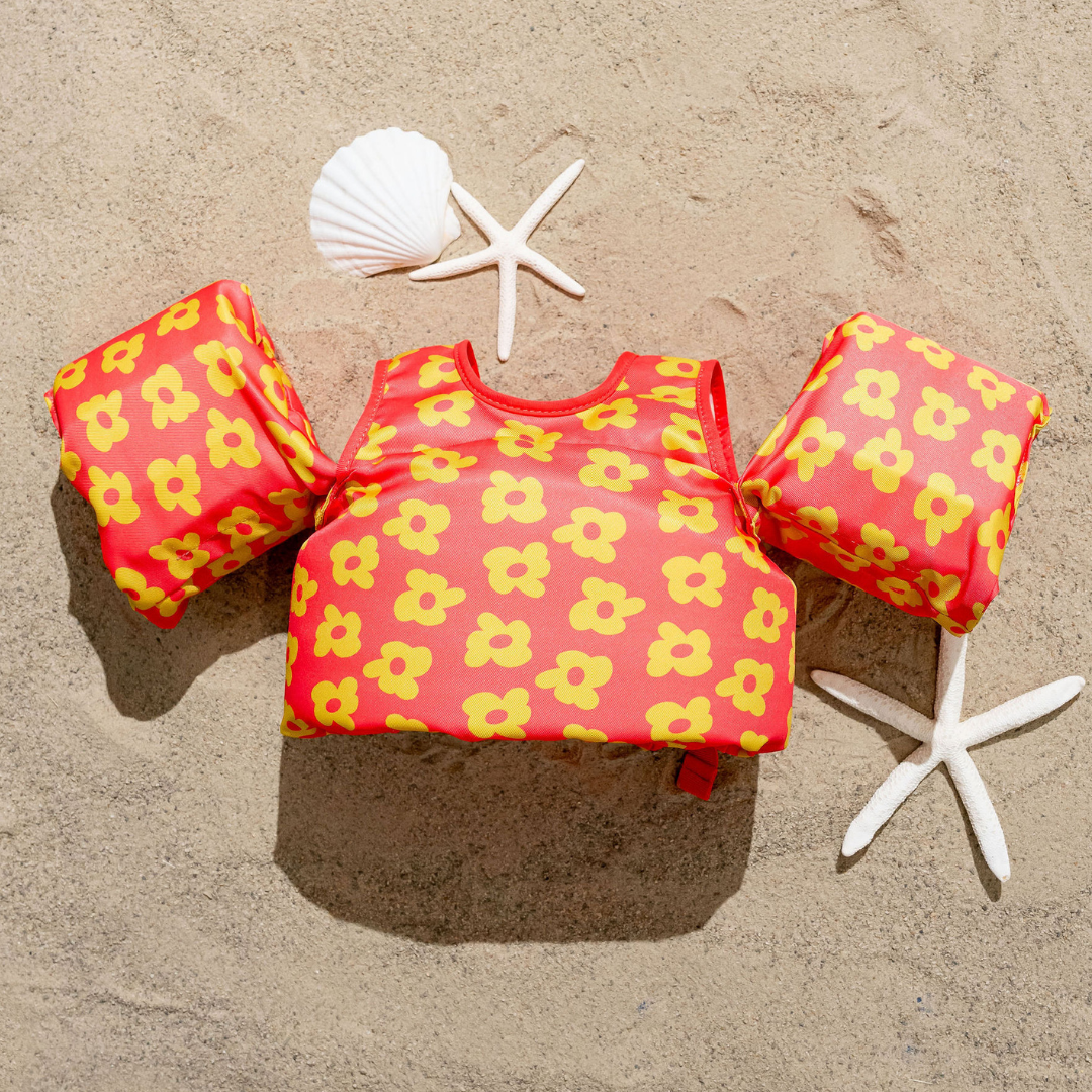 Flower Power (coral) Kids Float
