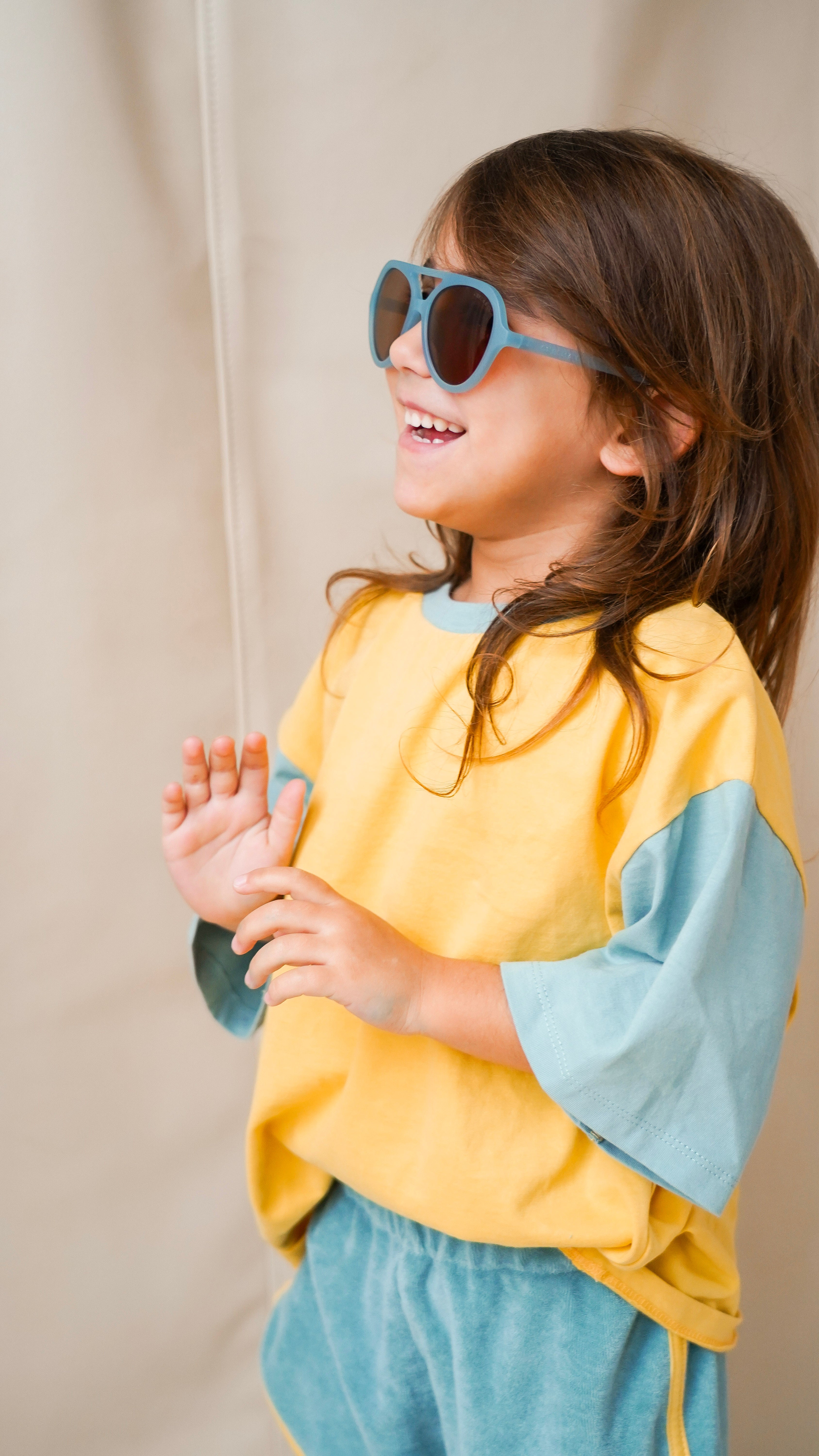 Aviator | Polarized Sunglasses | Child | 3-8 Y | Desert Teal
