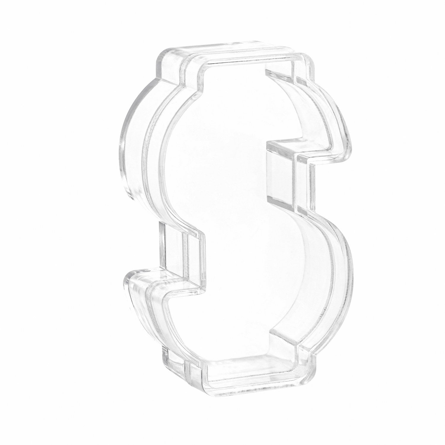 Money Shaped Acrylic Candy Boxes 24 Pack 3.16"x1"x1.96"