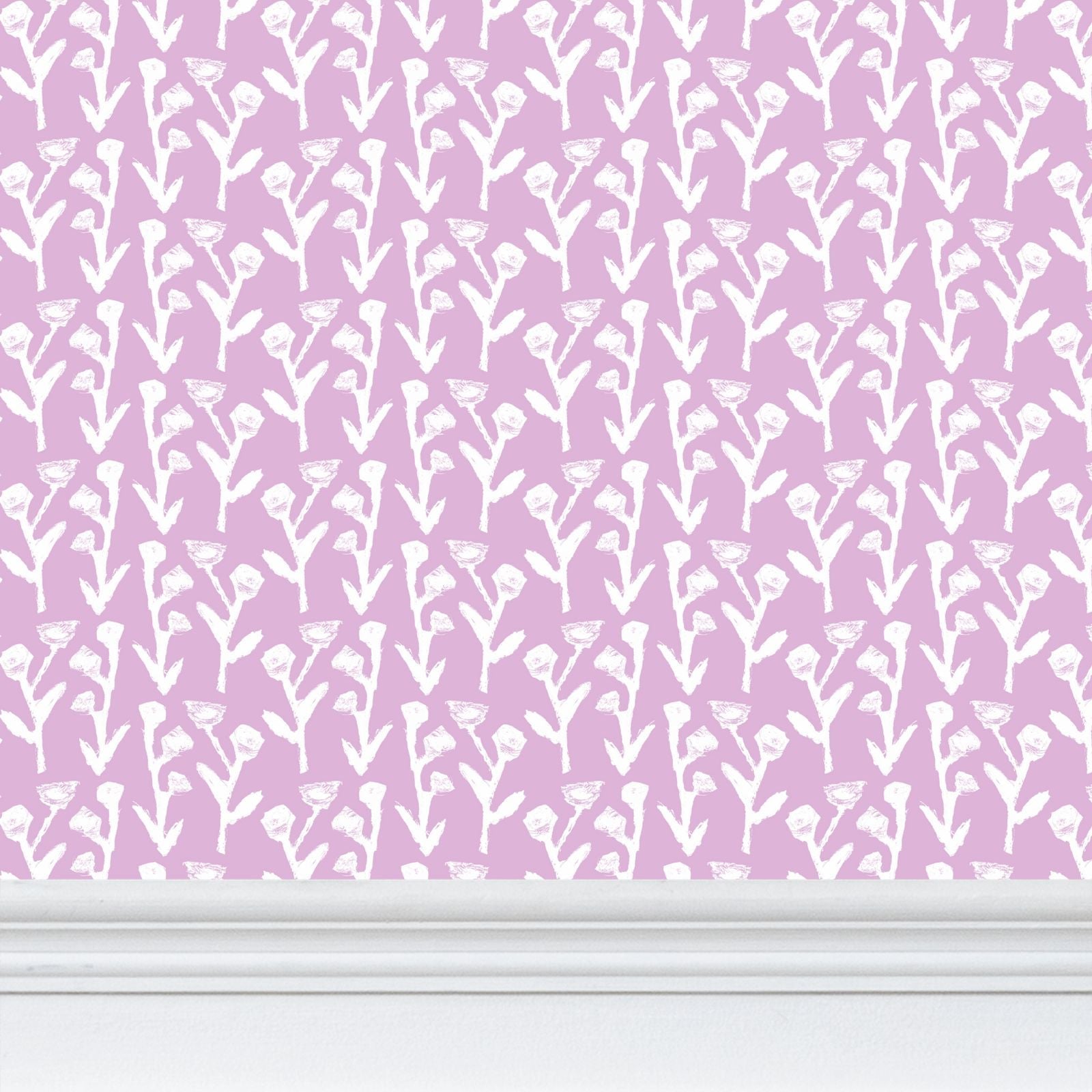 Ivy Manor Wallpaper (lilac)